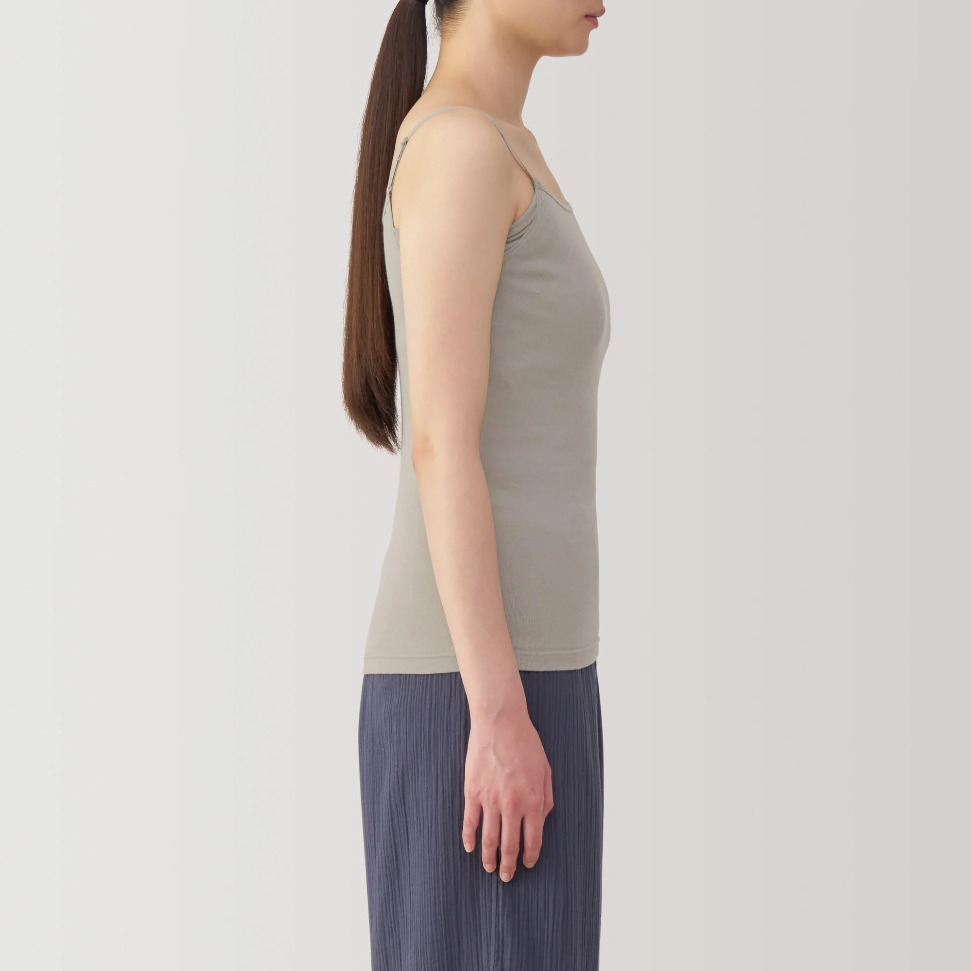 Women's Moisture-Wicking Cotton Camisole with Sweat Pads - Image 5