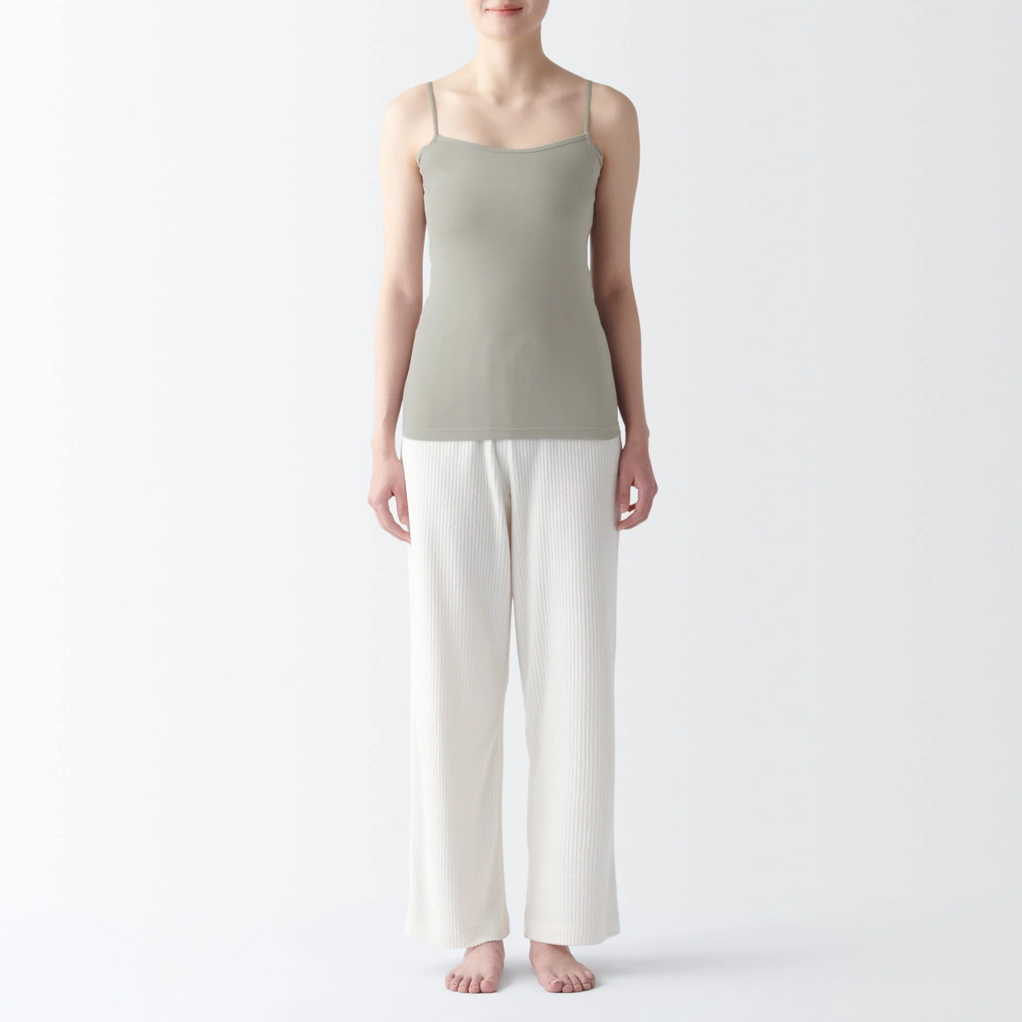 Women's Moisture Wicking Cotton Camisole with Sweat Pads - Image 20