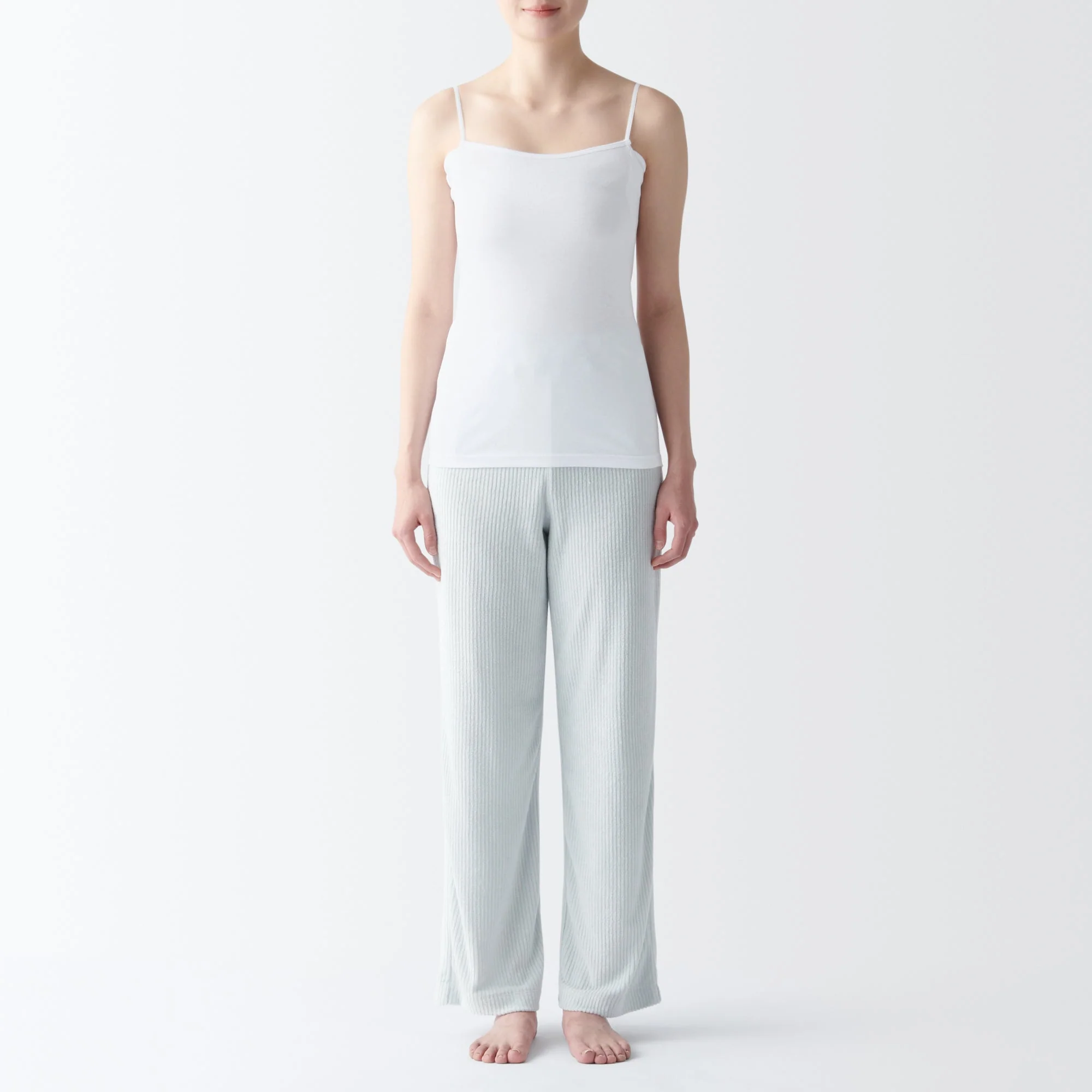 Women's Moisture Wicking Cotton Camisole with Sweat Pads - Image 4