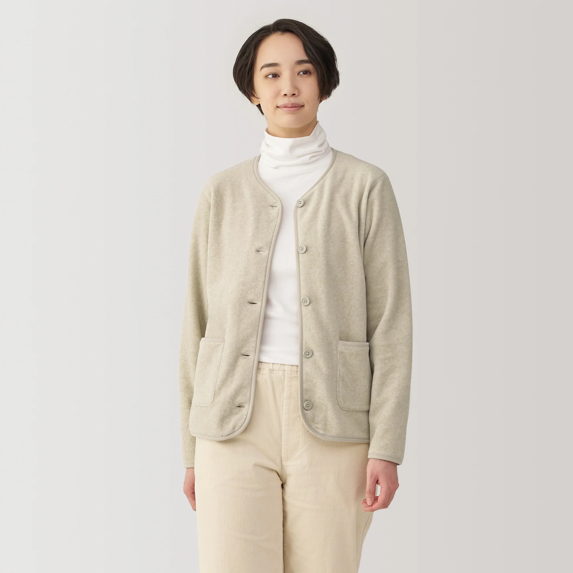 Recyclable Fleece Cardigan - Image 19