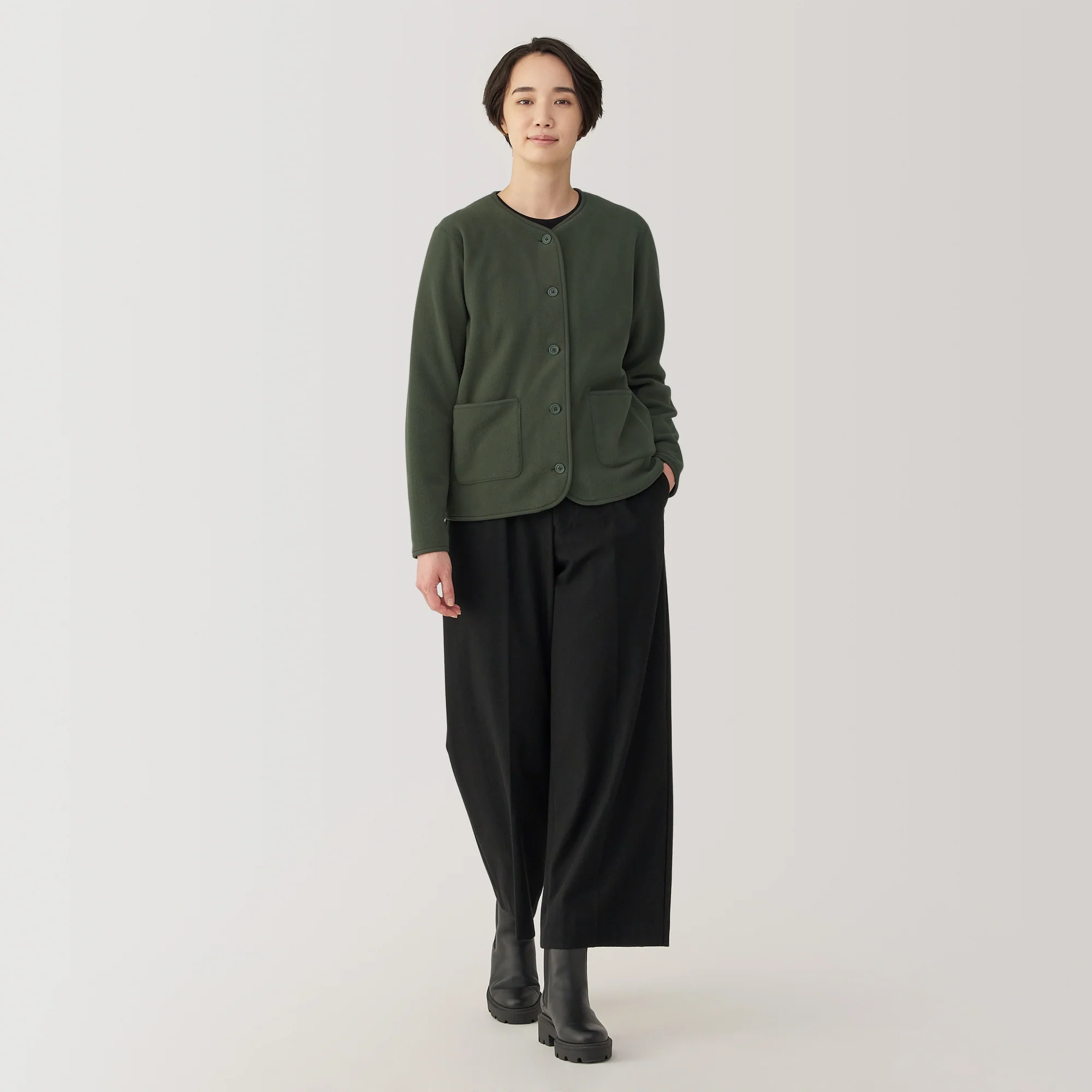 Recyclable Fleece Cardigan - Image 28