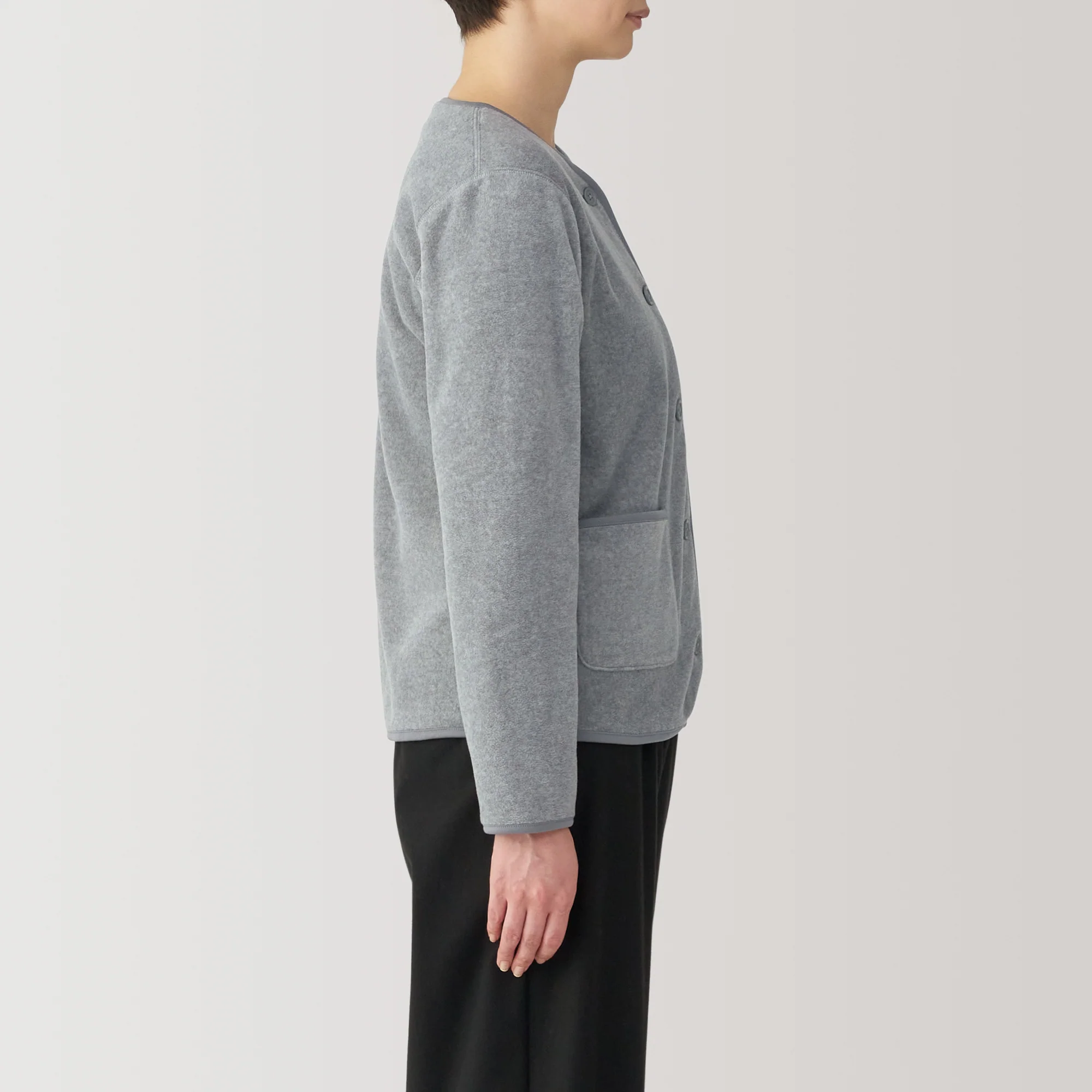 Recyclable Fleece Cardigan - Image 5