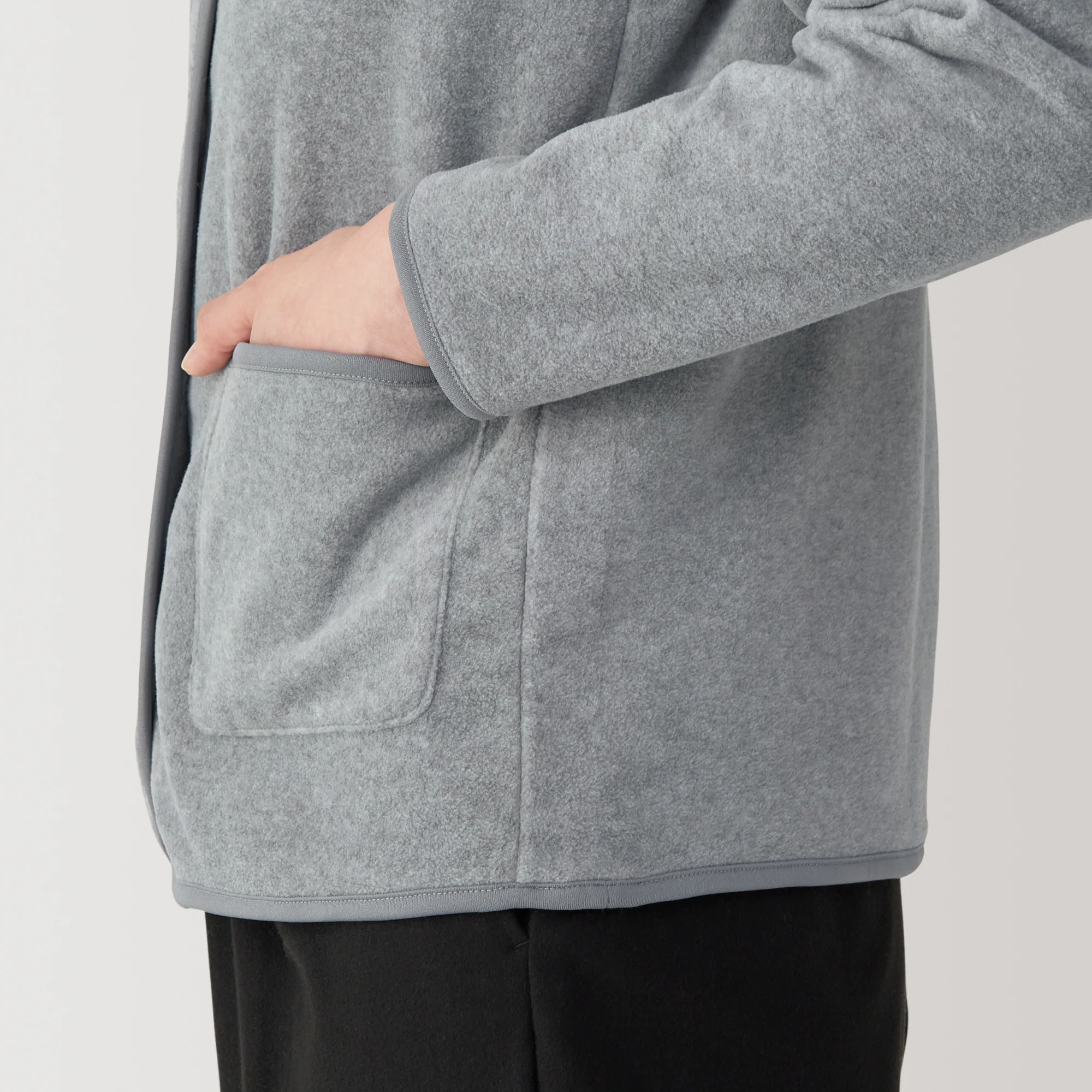 Recyclable Fleece Cardigan - Image 8