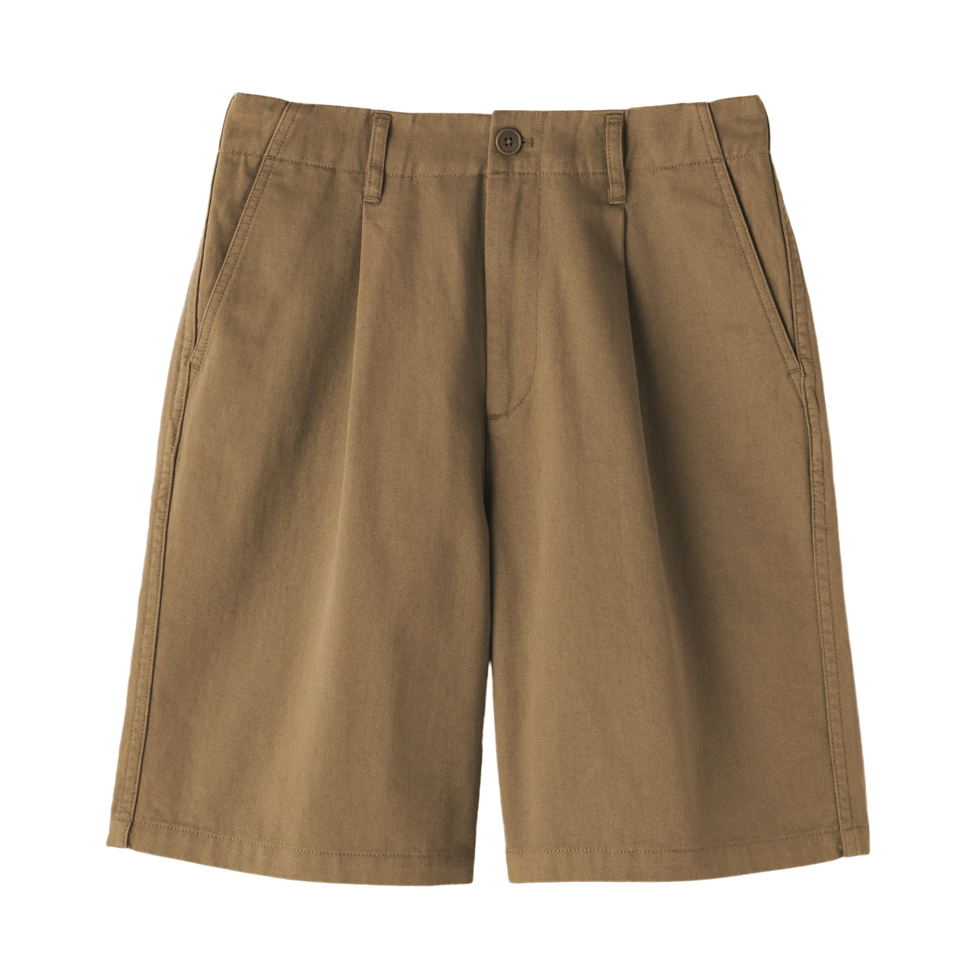 Women's Slub Yarn Chino Darted Shorts - Image 2