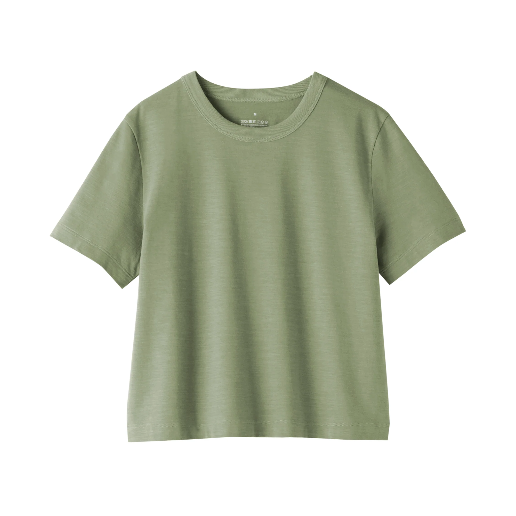 Women's Slub Yarn Crop T-Shirt - Image 23