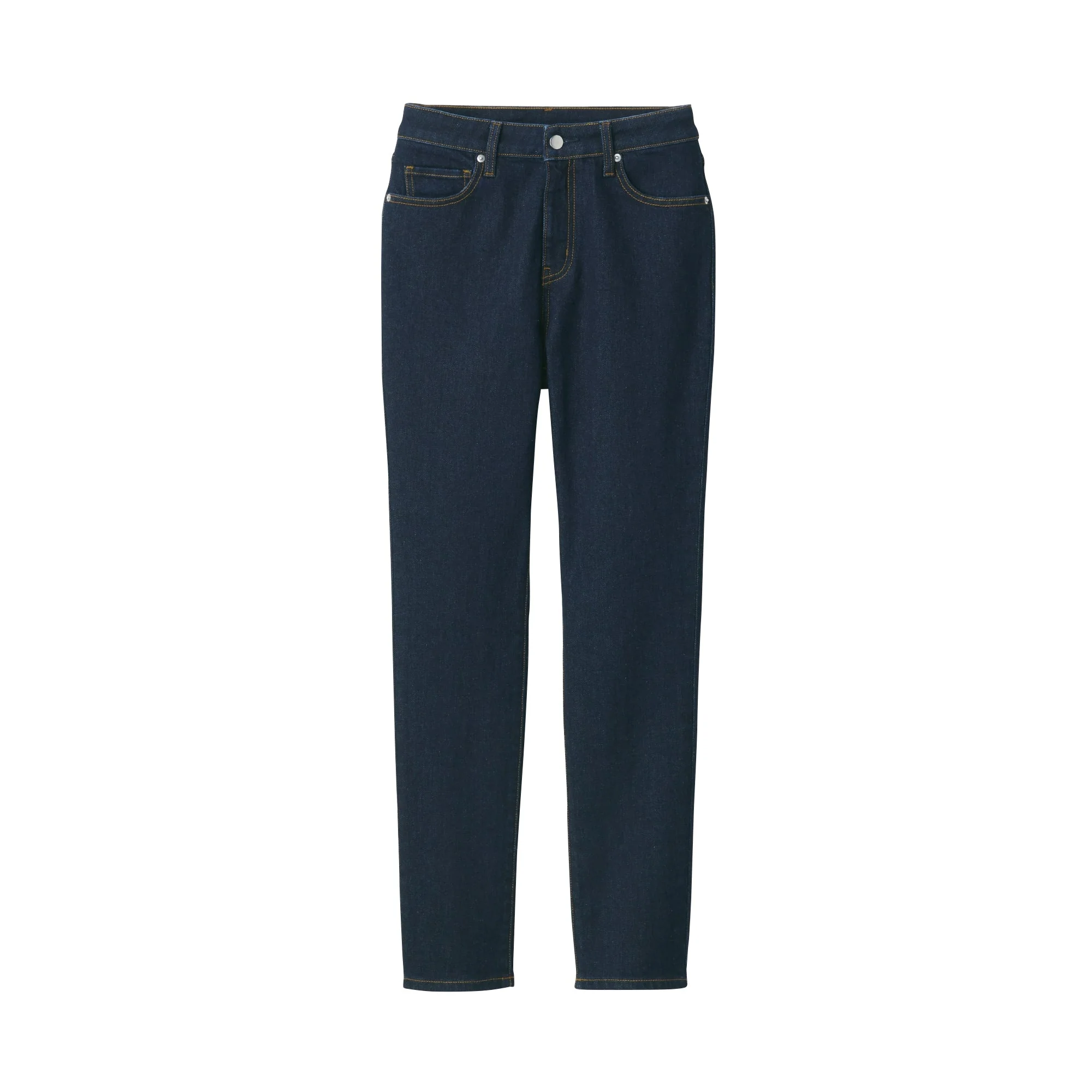 Women's Stretch Denim Slim Pants Dark Navy (L 30inch / 75cm) - Image 3