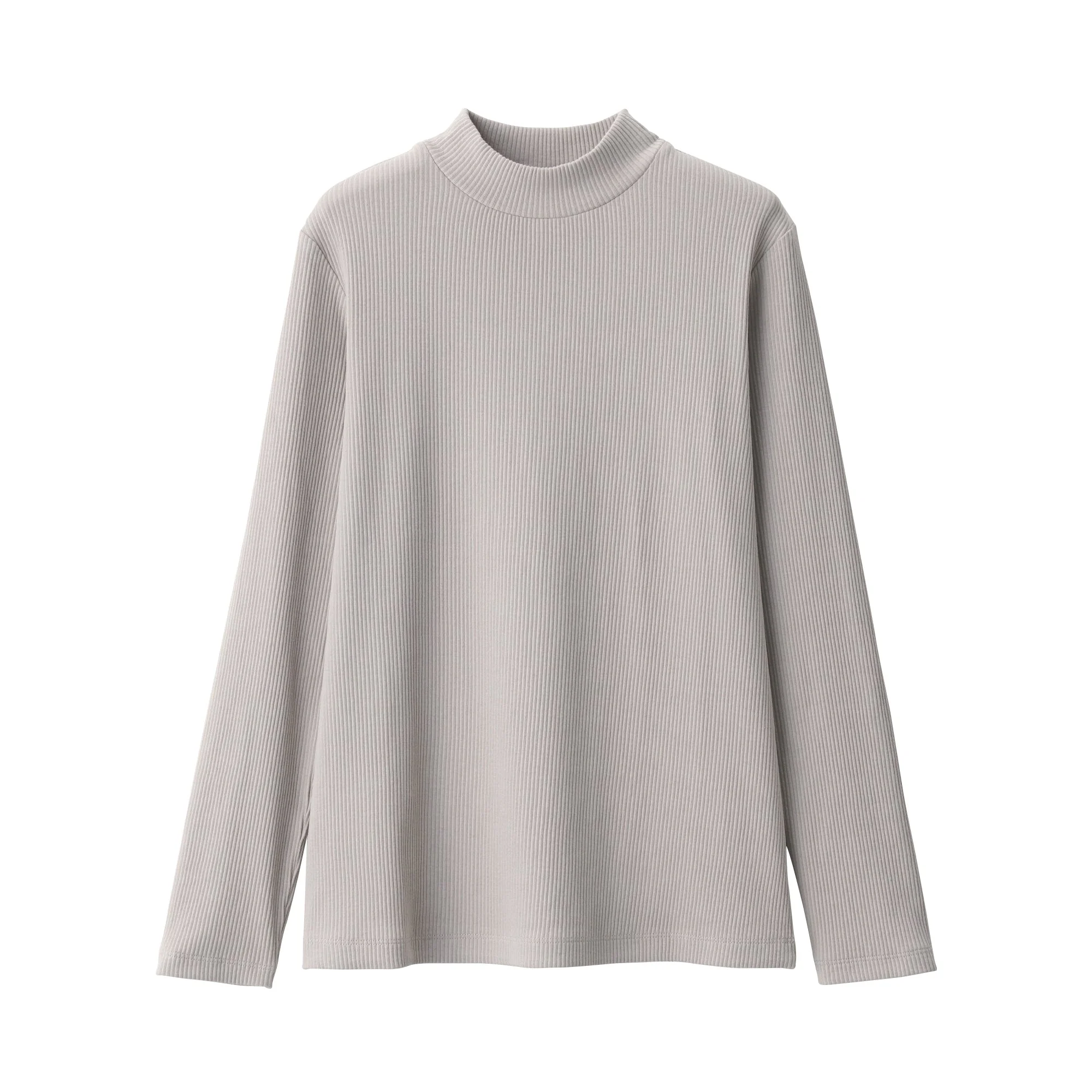 Women's Stretch Ribbed High Neck T-Shirt - Image 21