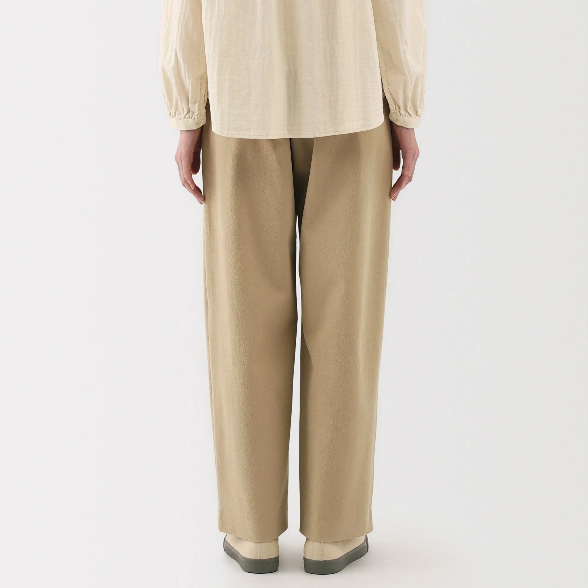 Women's Stretchy Jersey Easy Tapered Pants - Image 36