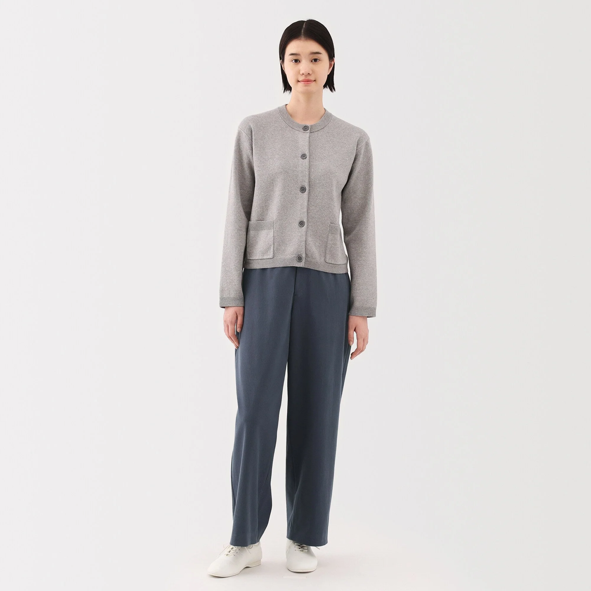 Women's Stretchy Jersey Easy Tapered Pants - Image 4
