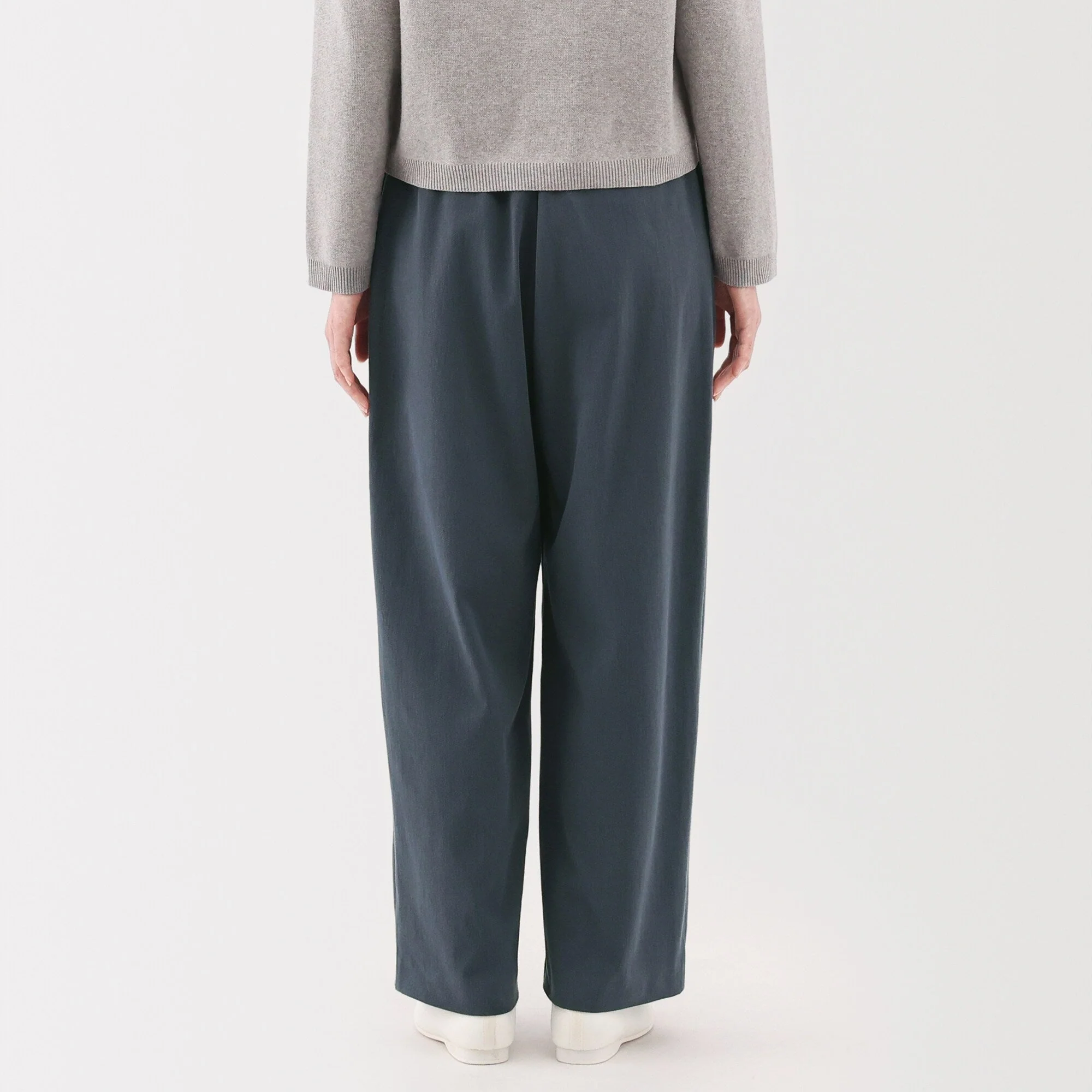 Women's Stretchy Jersey Easy Tapered Pants - Image 6