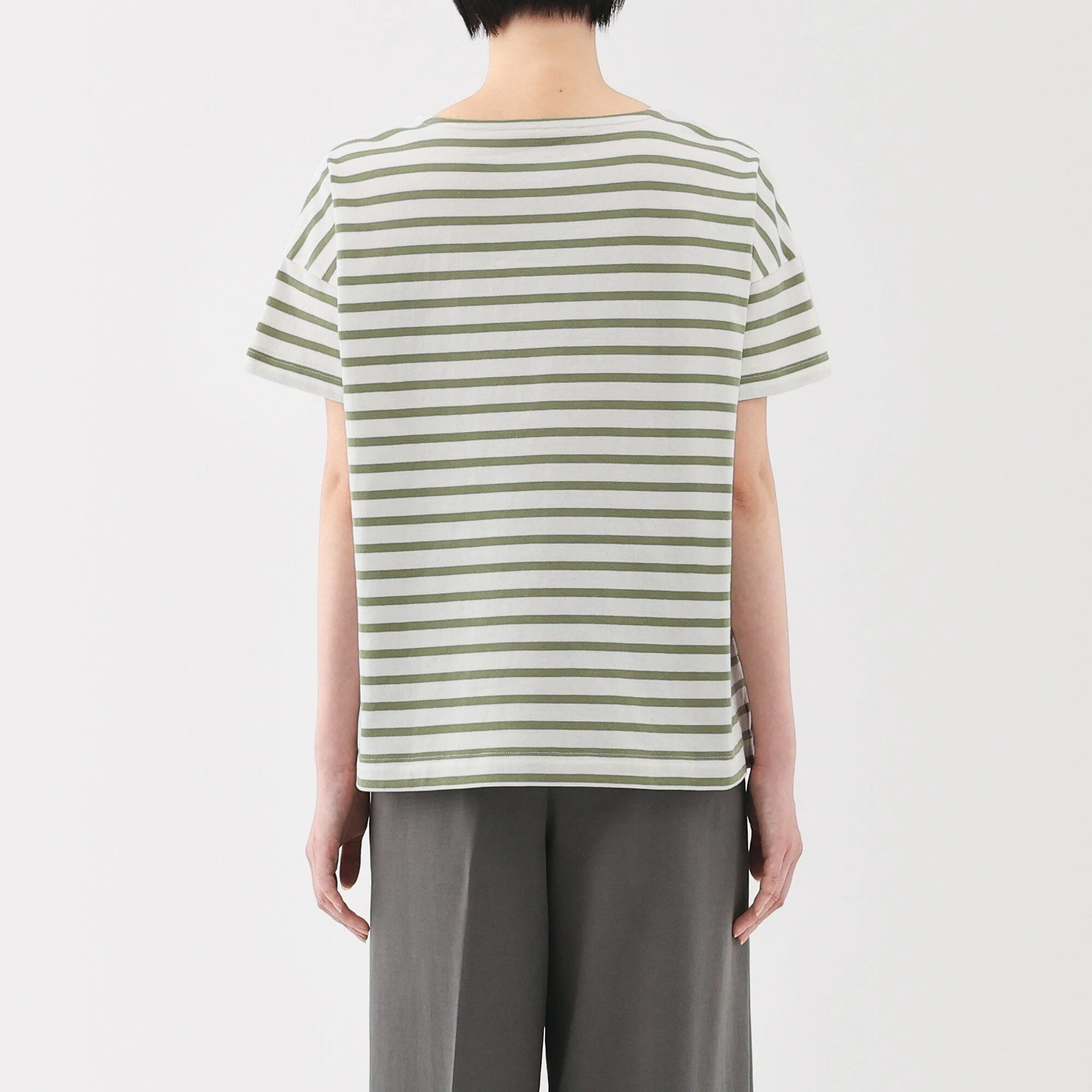Women's Boat Neck Short Sleeve T-Shirt - Image 22