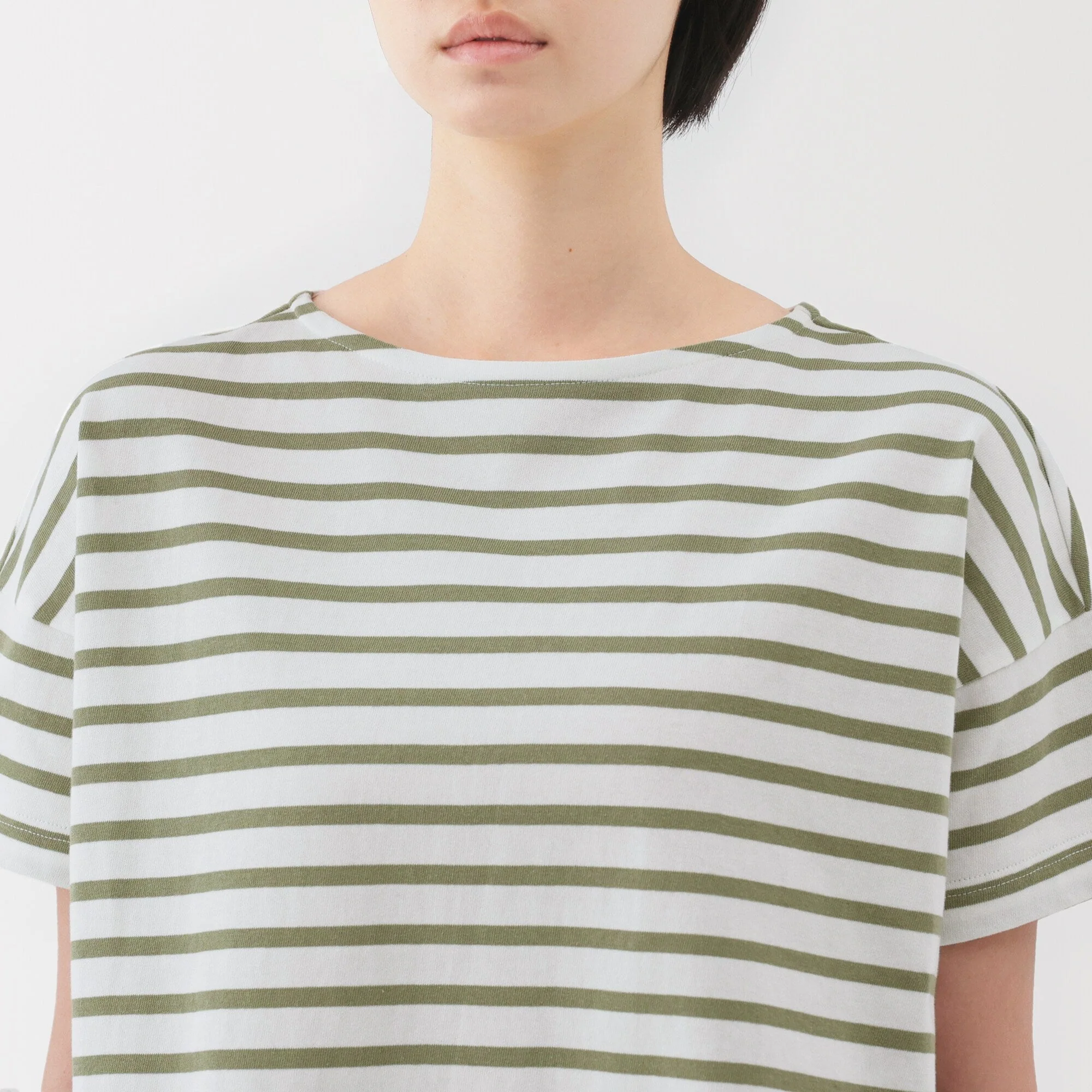 Women's Boat Neck Short Sleeve T-Shirt - Image 23