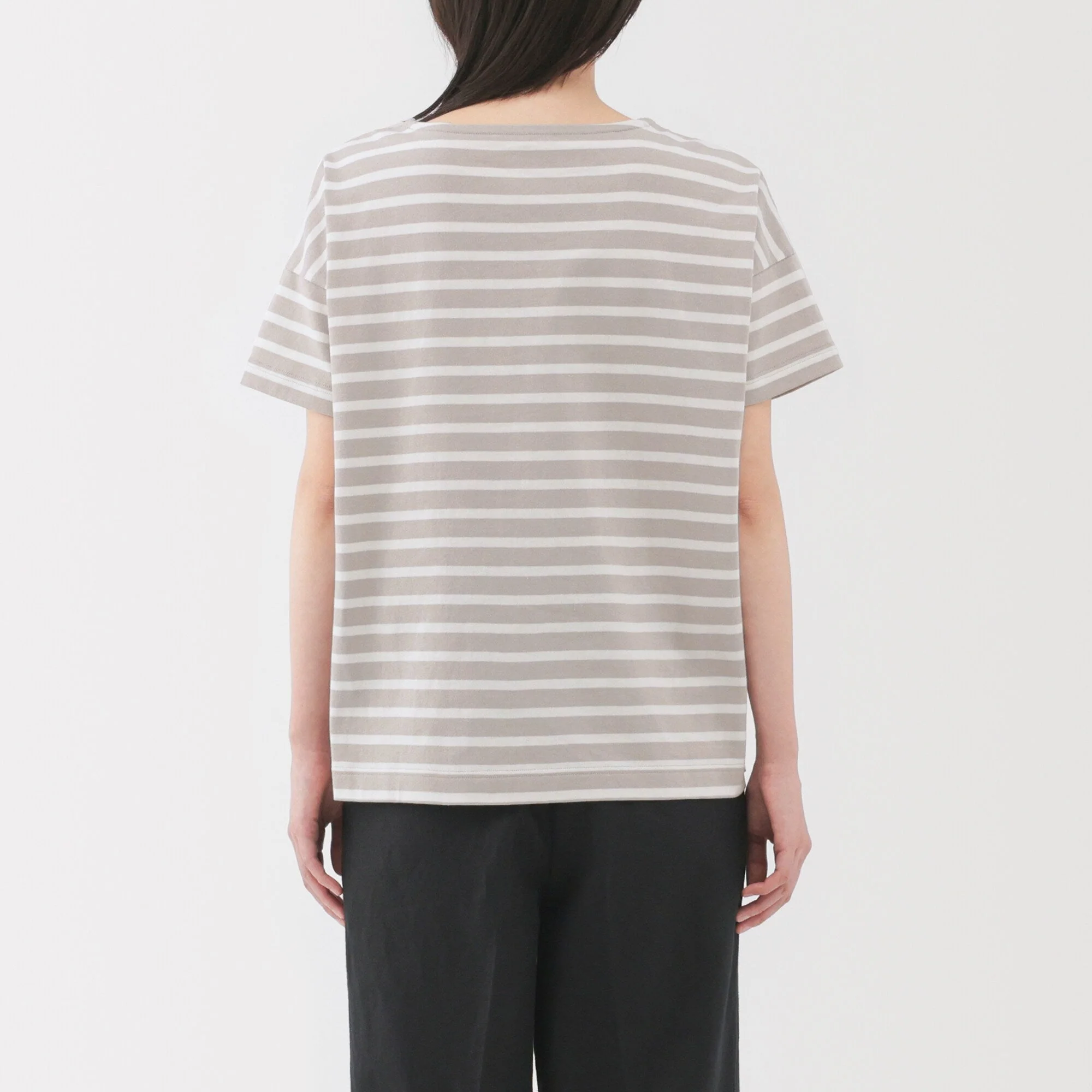 Women's Boat Neck Short Sleeve T-Shirt - Image 6