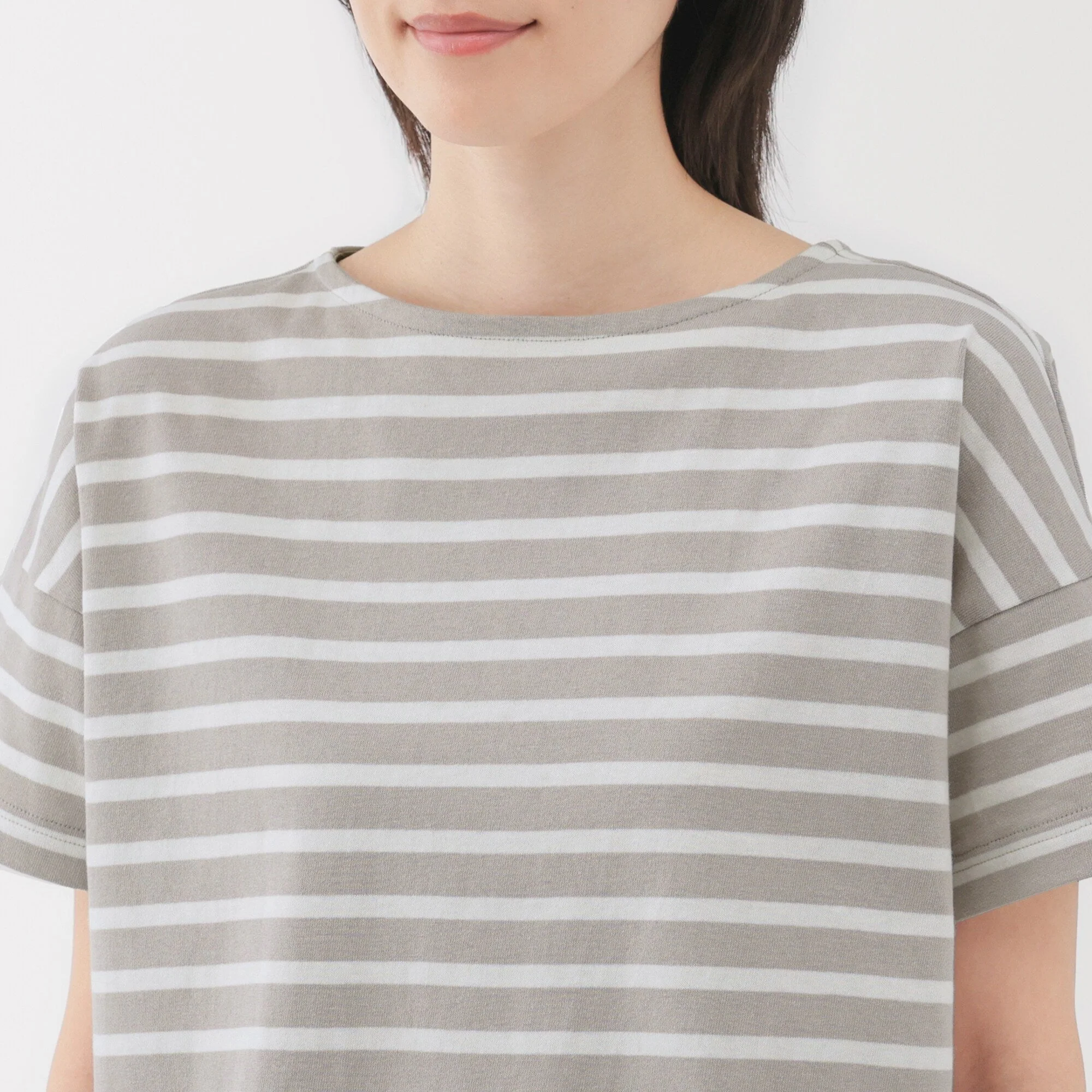 Women's Boat Neck Short Sleeve T-Shirt - Image 7