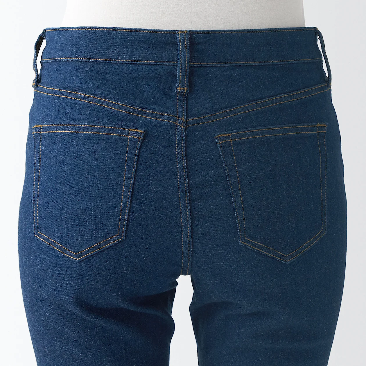 Women's Super Stretch Denim Skinny Pants Blue (L 30inch / 75cm) - Image 8