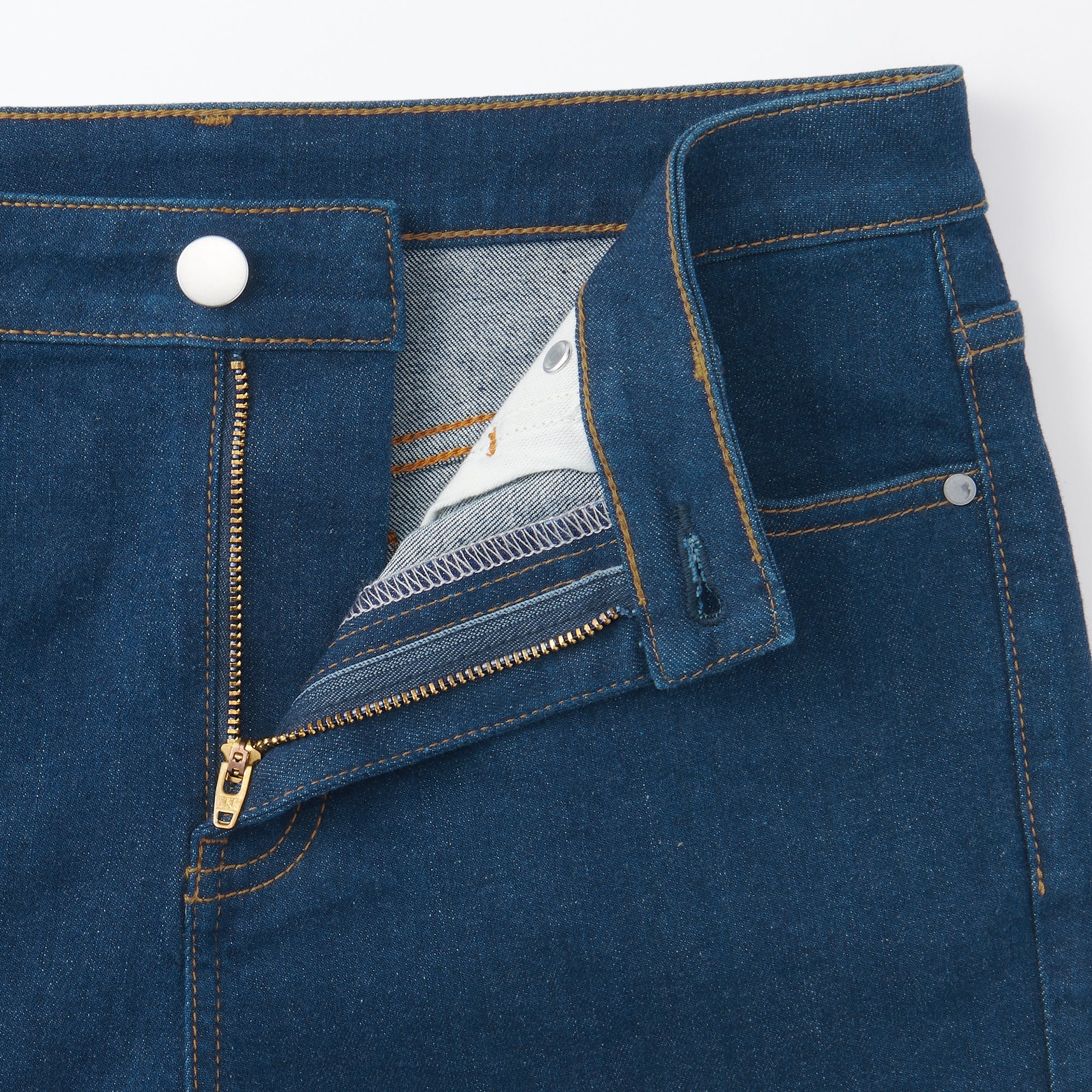 Women's Super Stretchy Denim Shorts Blue - Image 9