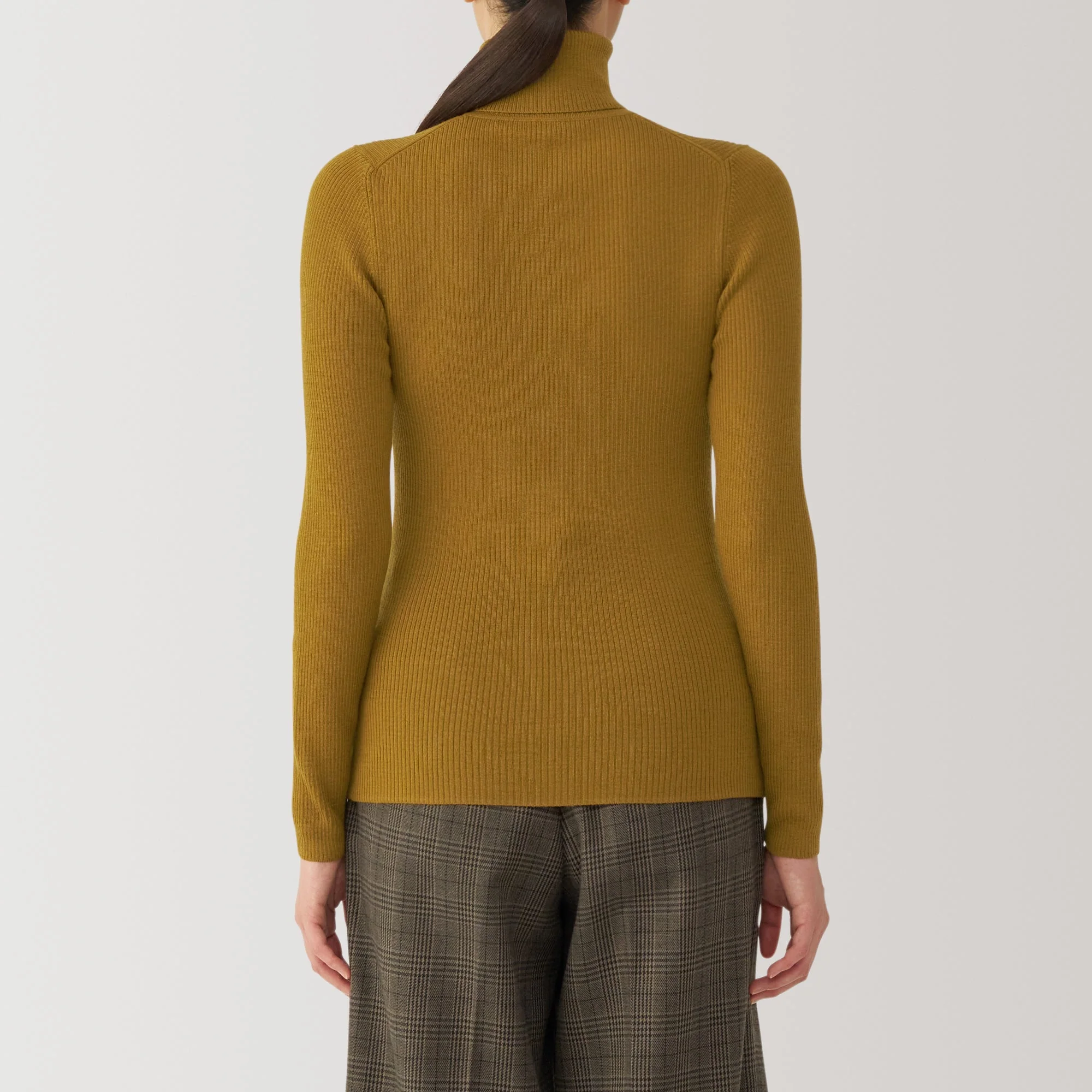 Women's Washable High Gauge Turtleneck Sweater - Image 48