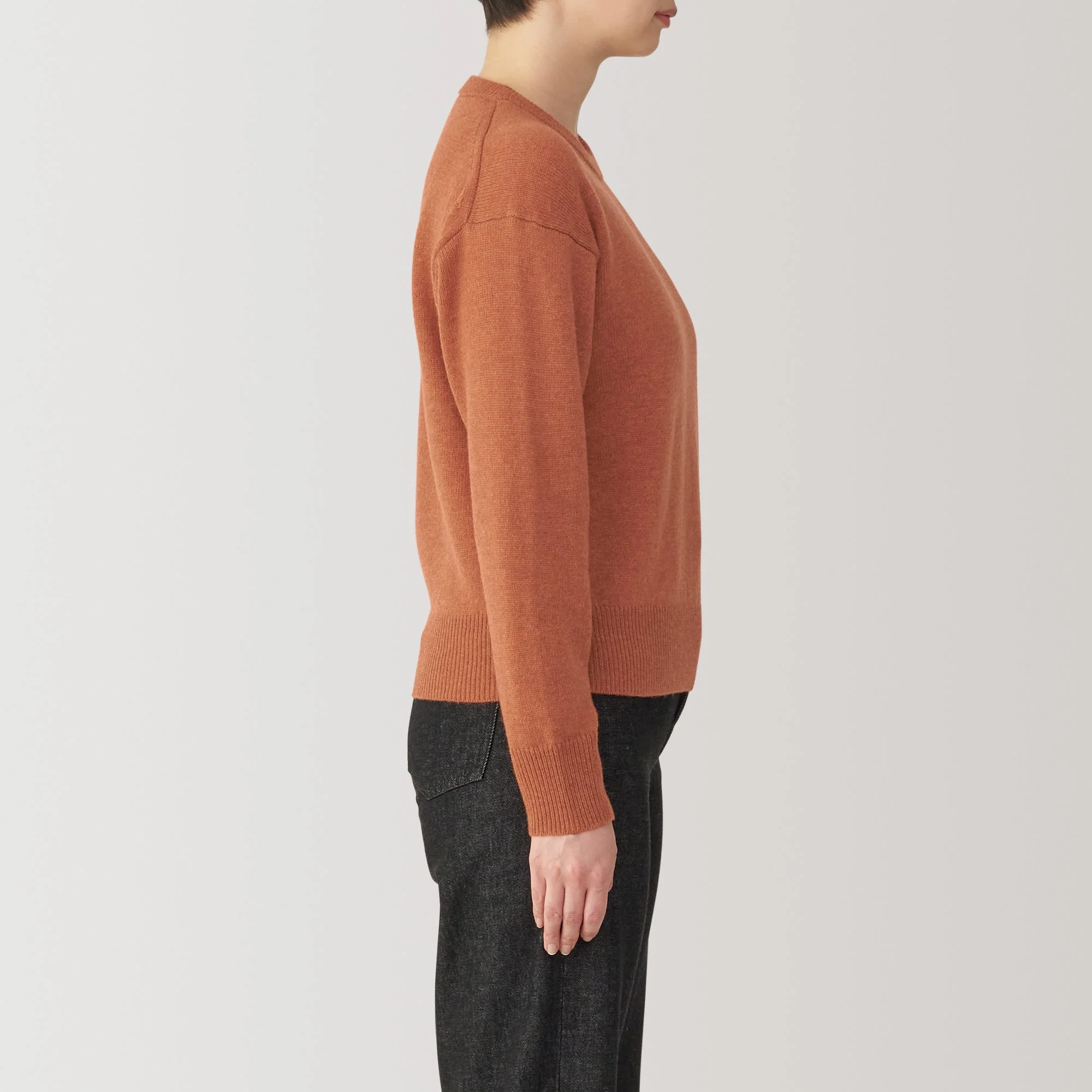 Women's Washable Mid-Gauge Crewneck Sweater - Image 26