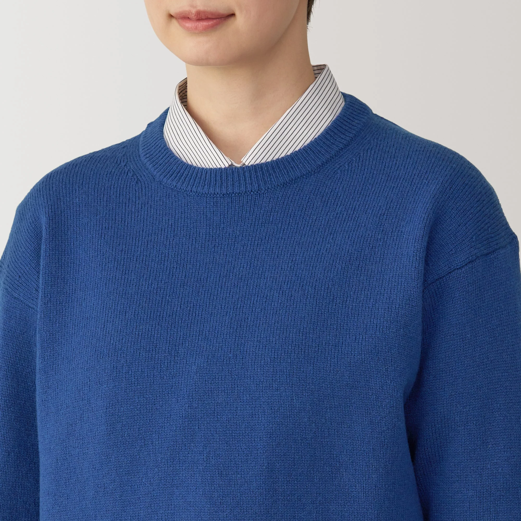 Women's Washable Mid-Gauge Crewneck Sweater - Image 42