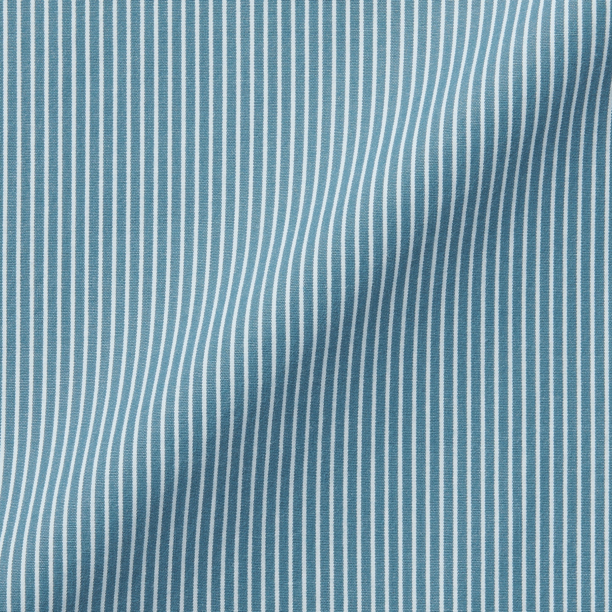 Women's Washed Broad Regular Collar Long Sleeve Striped Shirt - Image 28