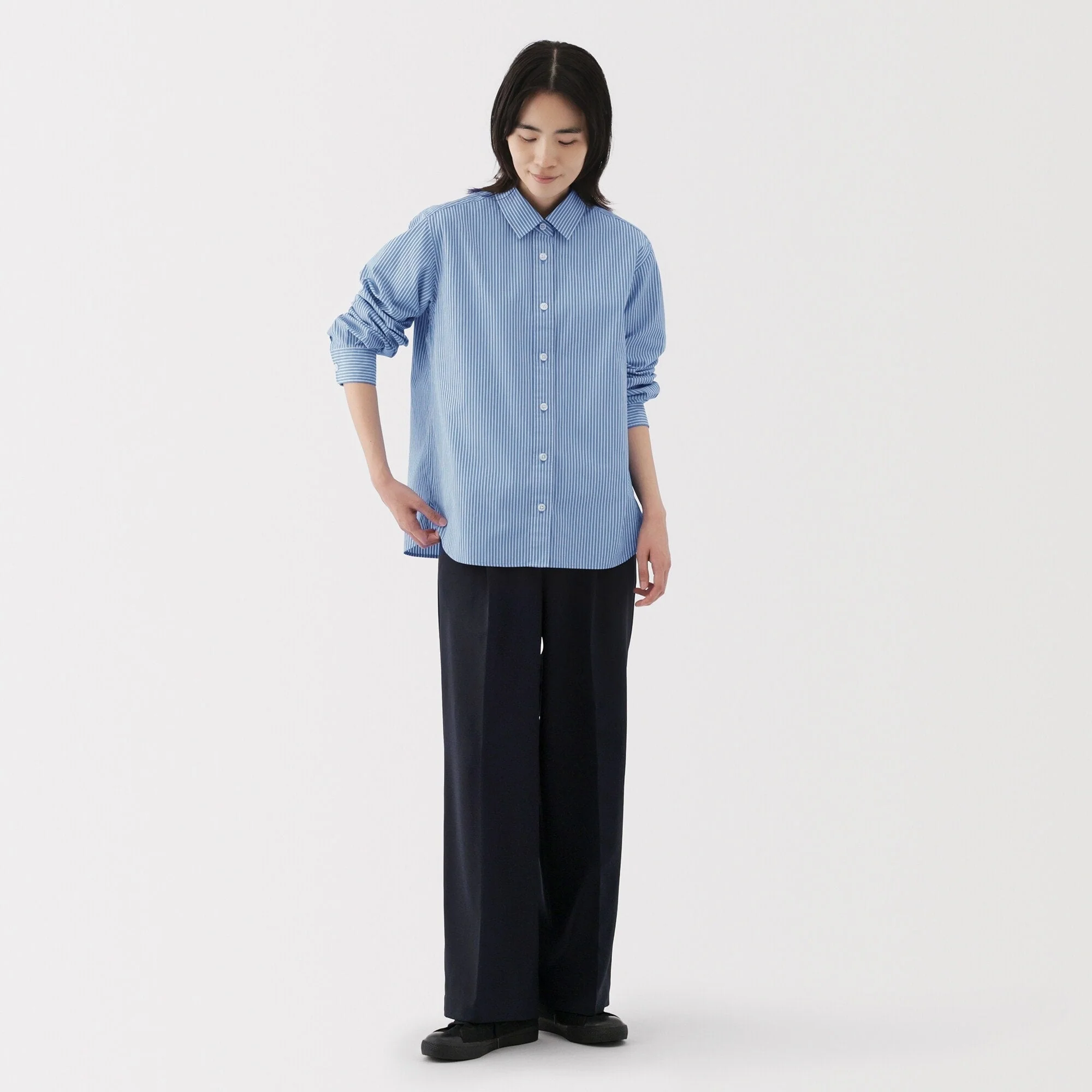 Women's Washed Broadcloth Shirt - Image 40