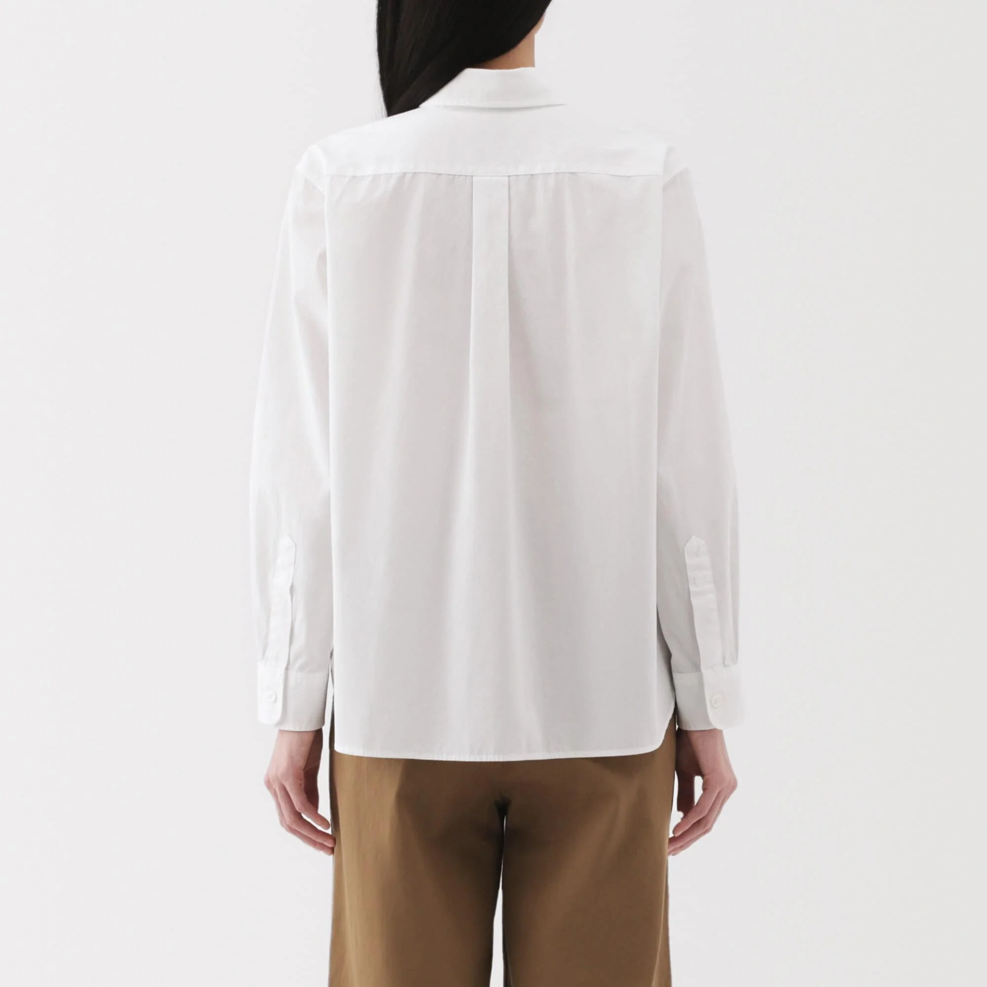 Women's Washed Broadcloth Classic Shirt - Image 6