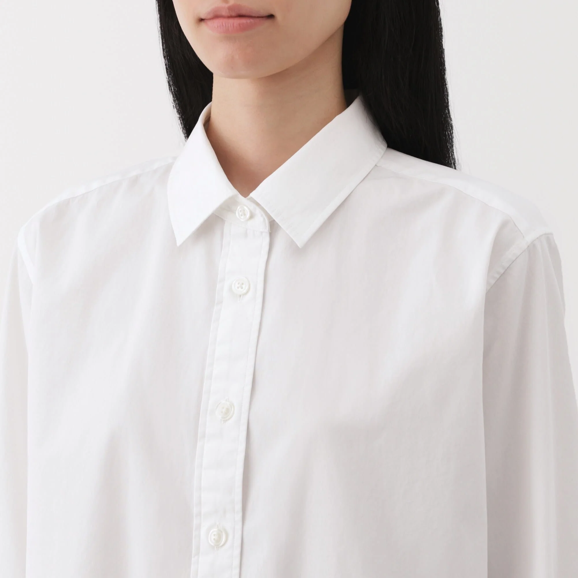 Women's Washed Broadcloth Classic Shirt - Image 7