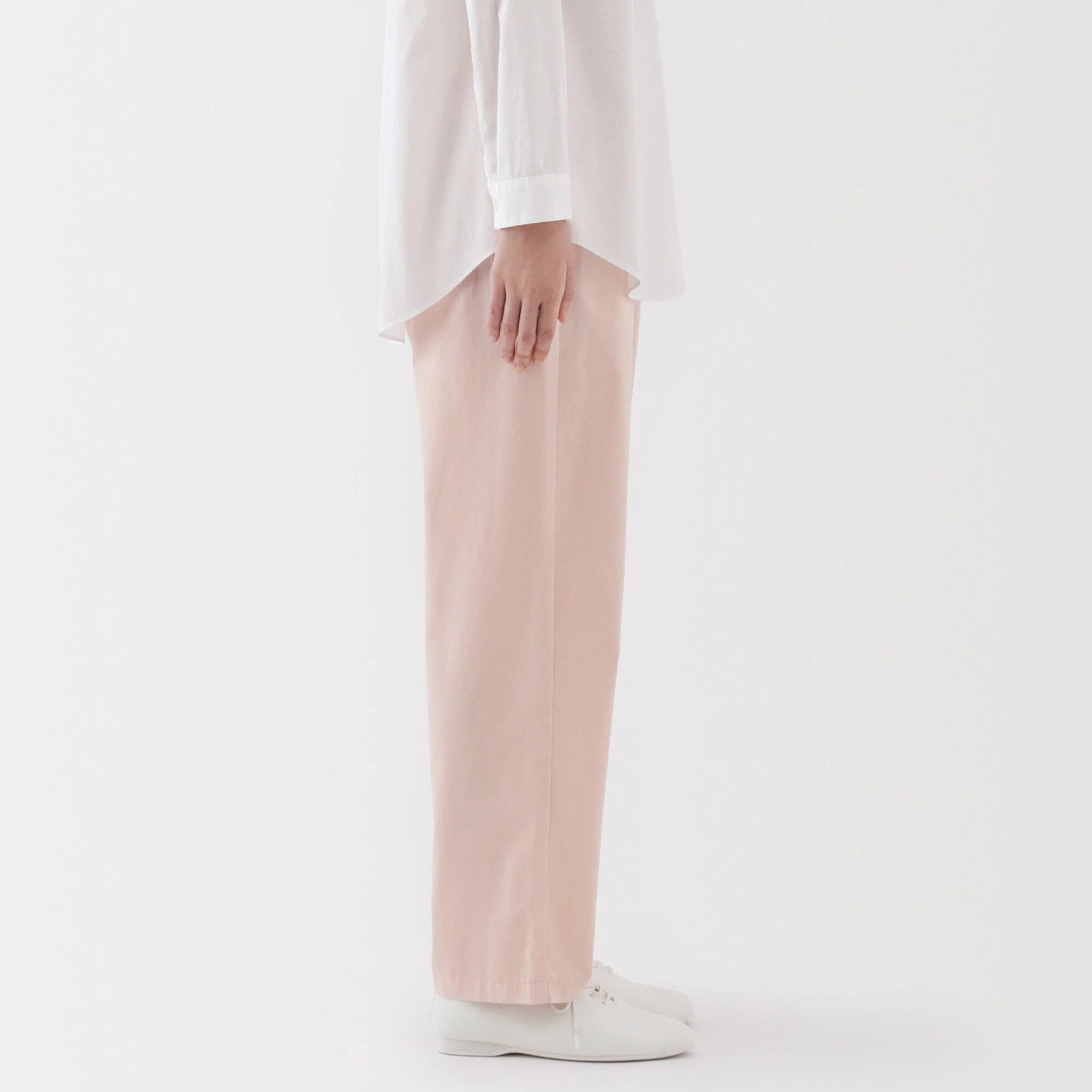 Women's Washed Cotton Easy Tapered Pants - Image 14