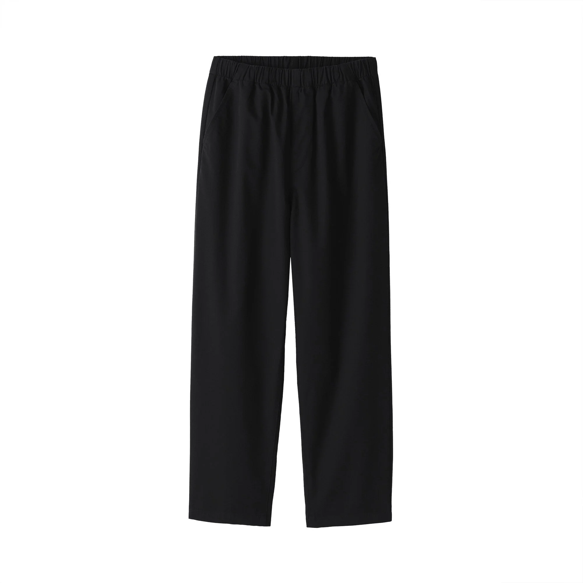 Women's Washed Cotton Easy Tapered Pants - Image 2