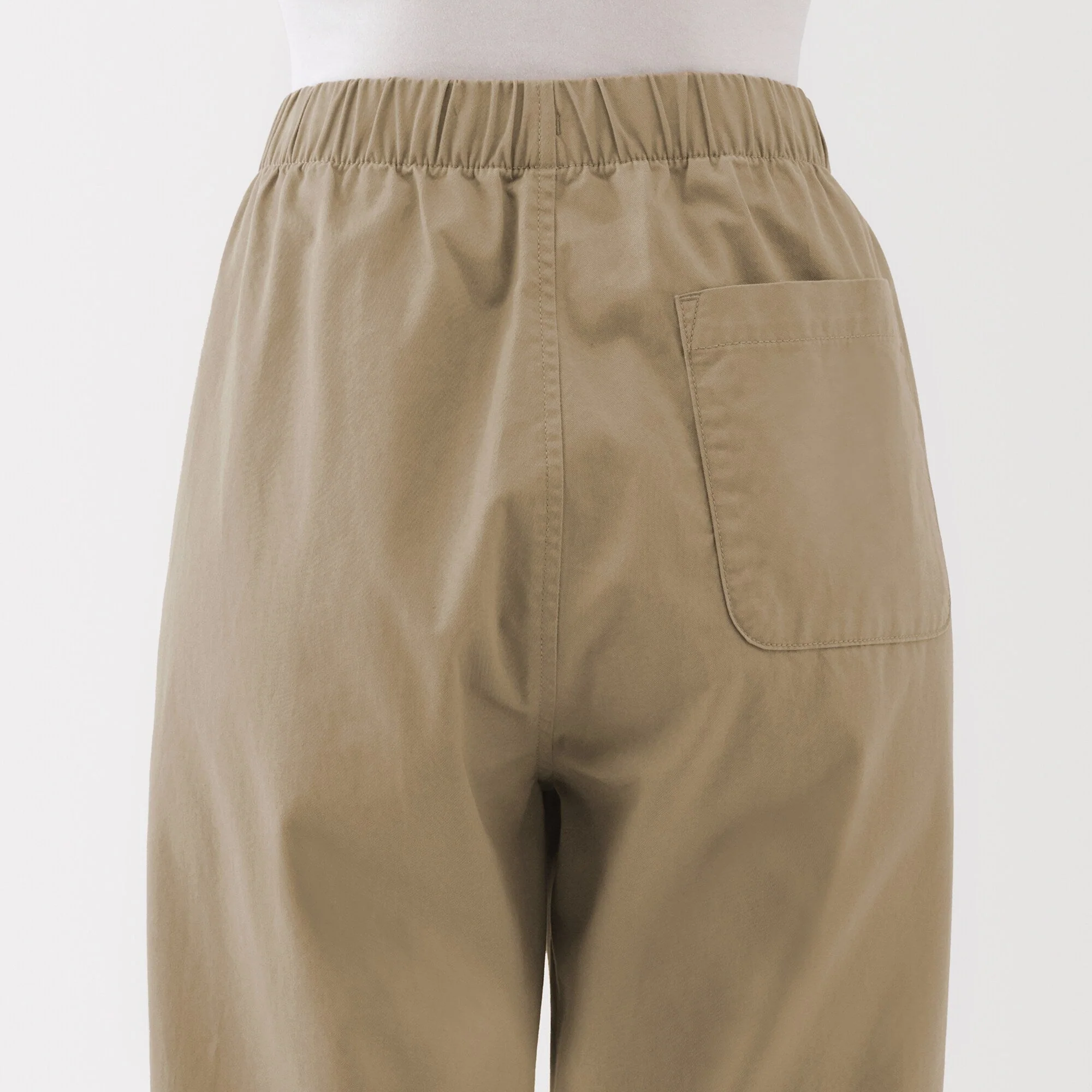 Women's Washed Cotton Easy Tapered Pants - Image 26