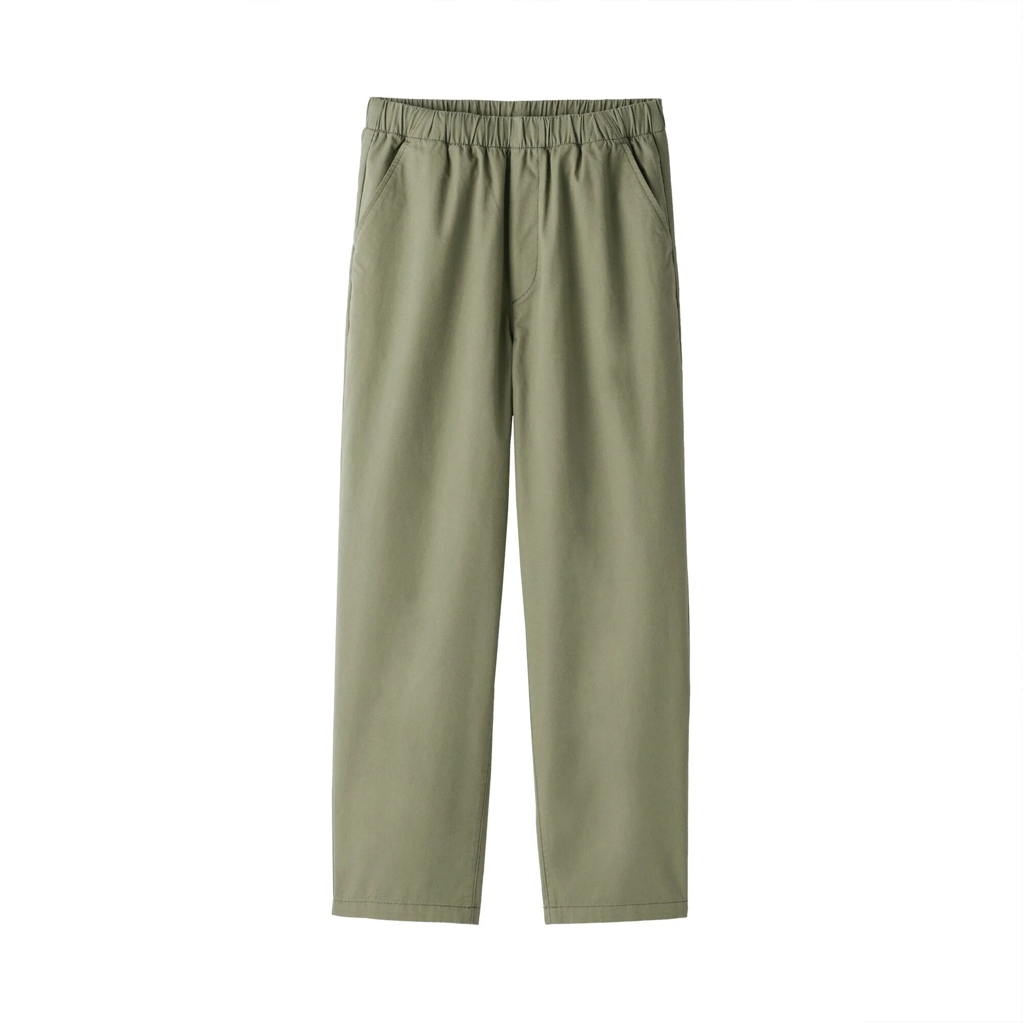 Women's Washed Cotton Easy Tapered Pants - Image 29