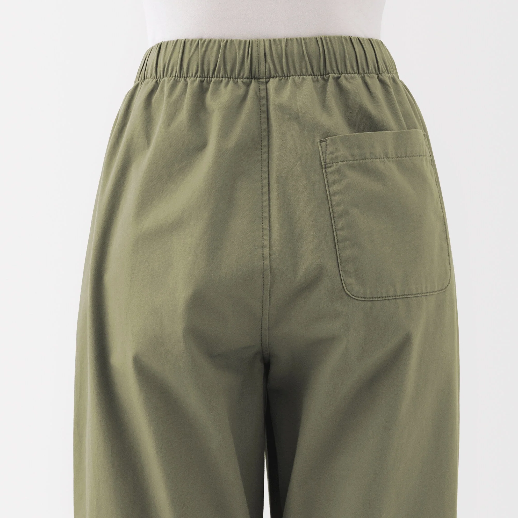 Women's Washed Cotton Easy Tapered Pants - Image 35