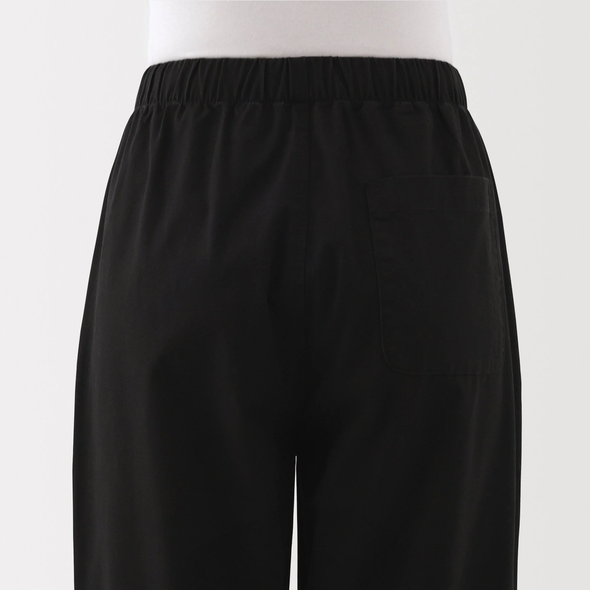 Women's Washed Cotton Easy Tapered Pants - Image 8