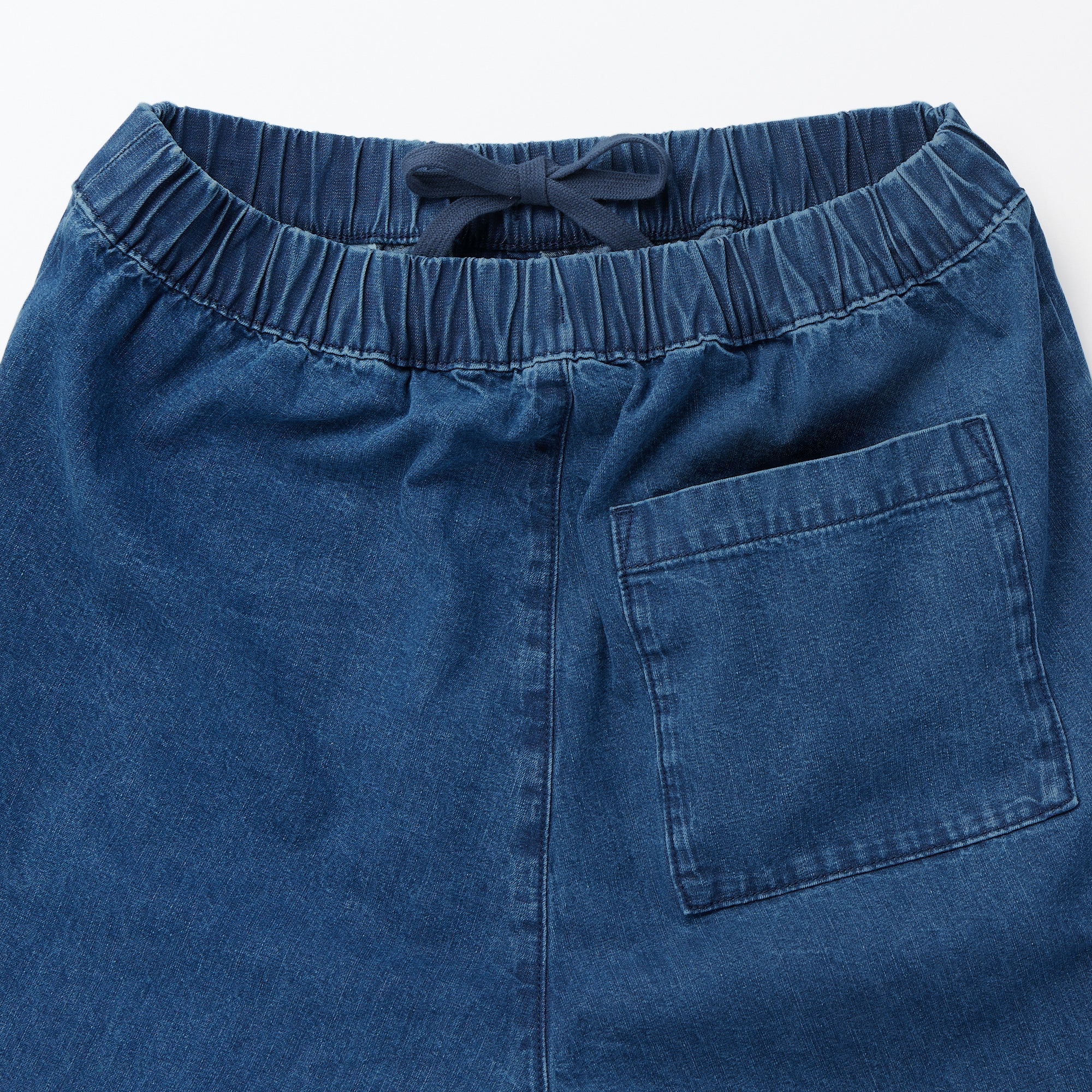 Women's Washed Denim Easy Tapered Pants - Image 18