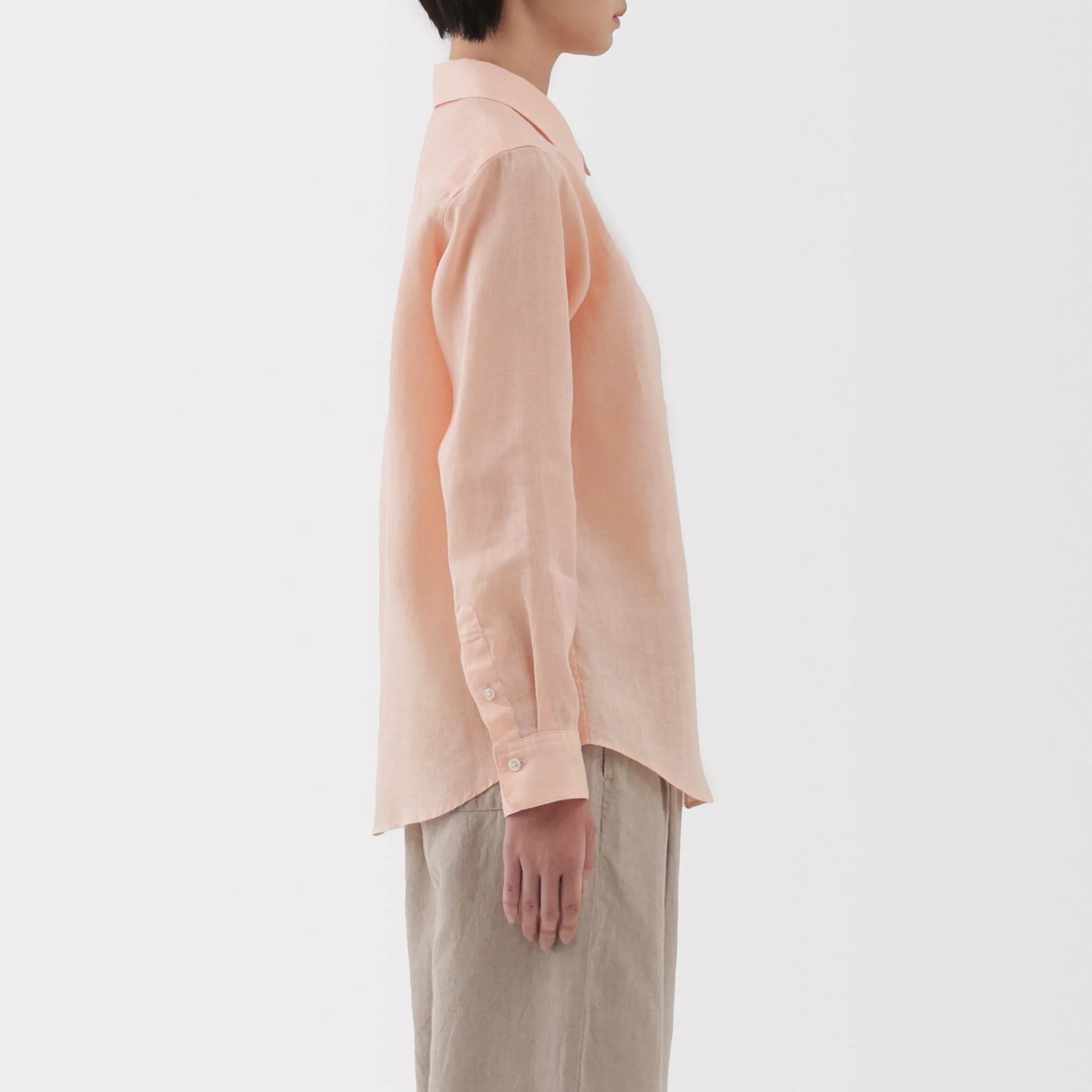 Women's Washed Linen Shirt - Image 13