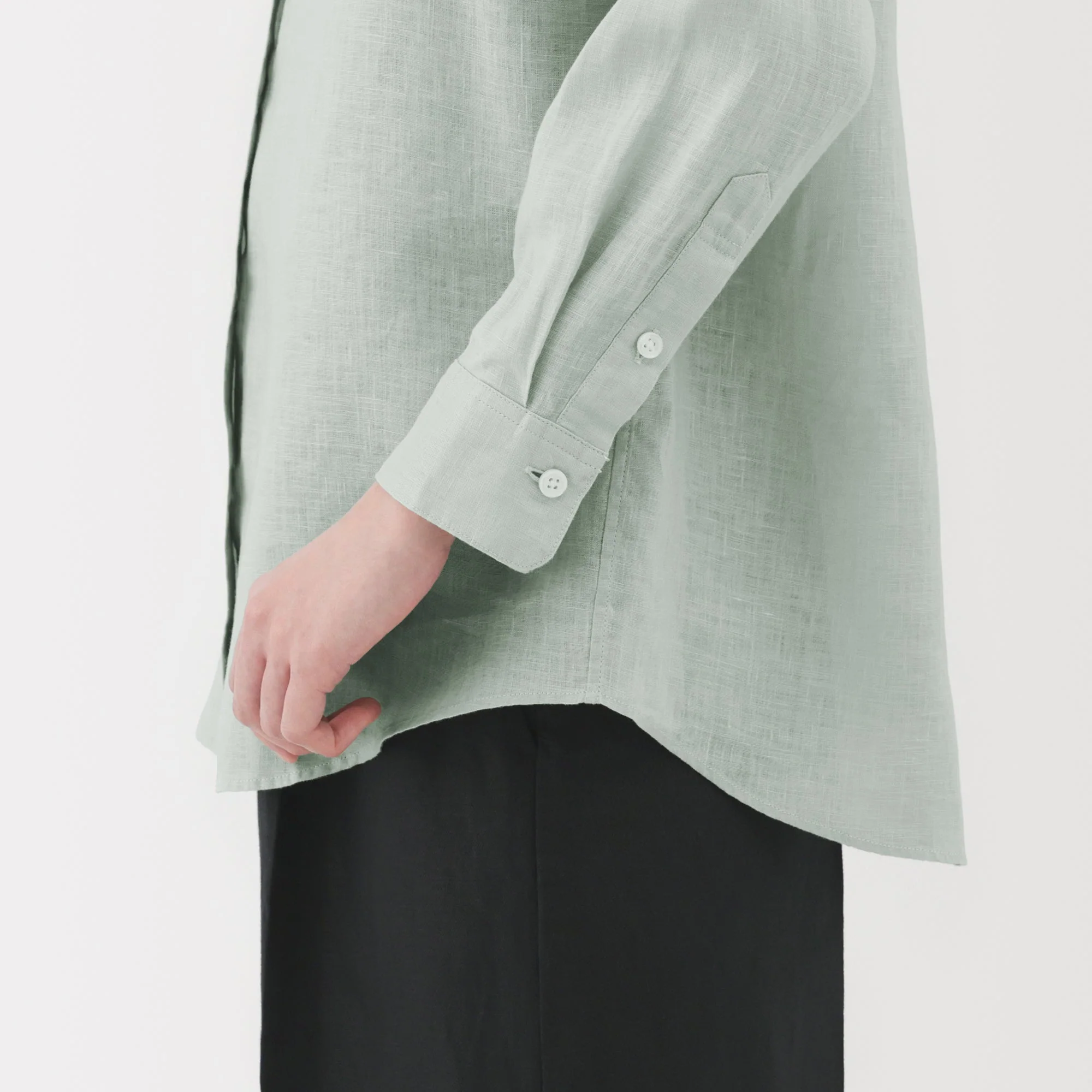 Women's Washed Linen Shirt - Image 25