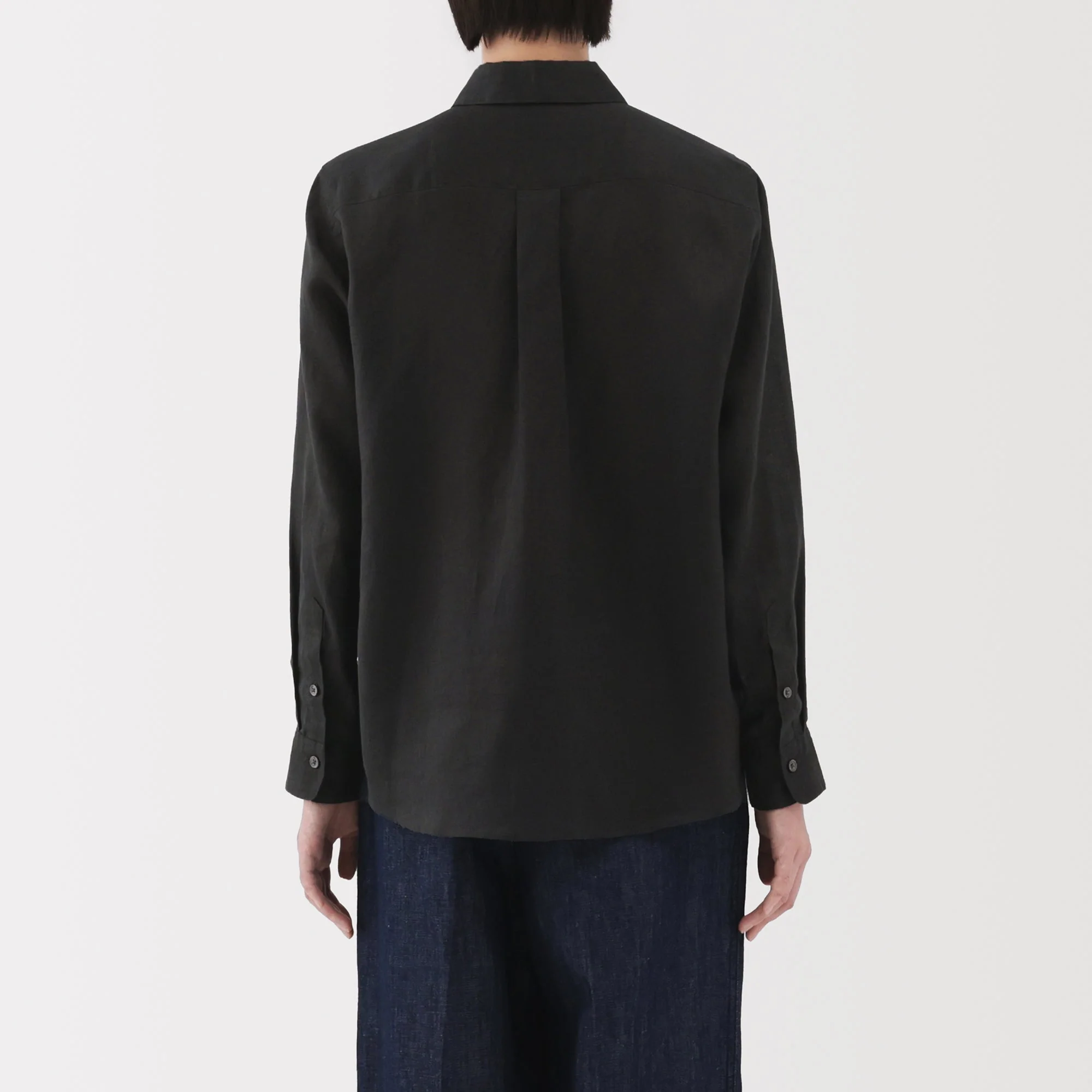 Women's Washed Linen Shirt - Image 41