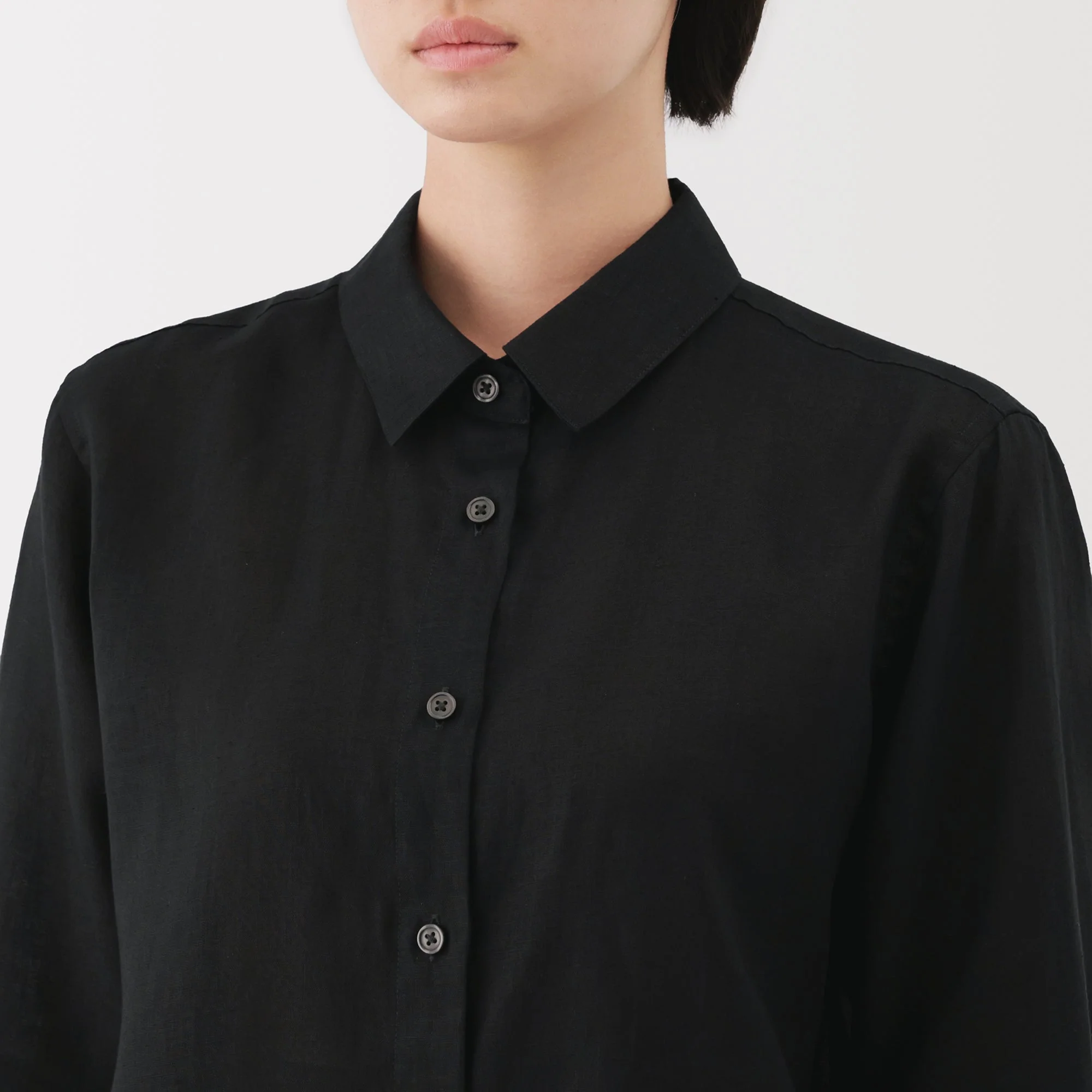 Women's Washed Linen Shirt - Image 42