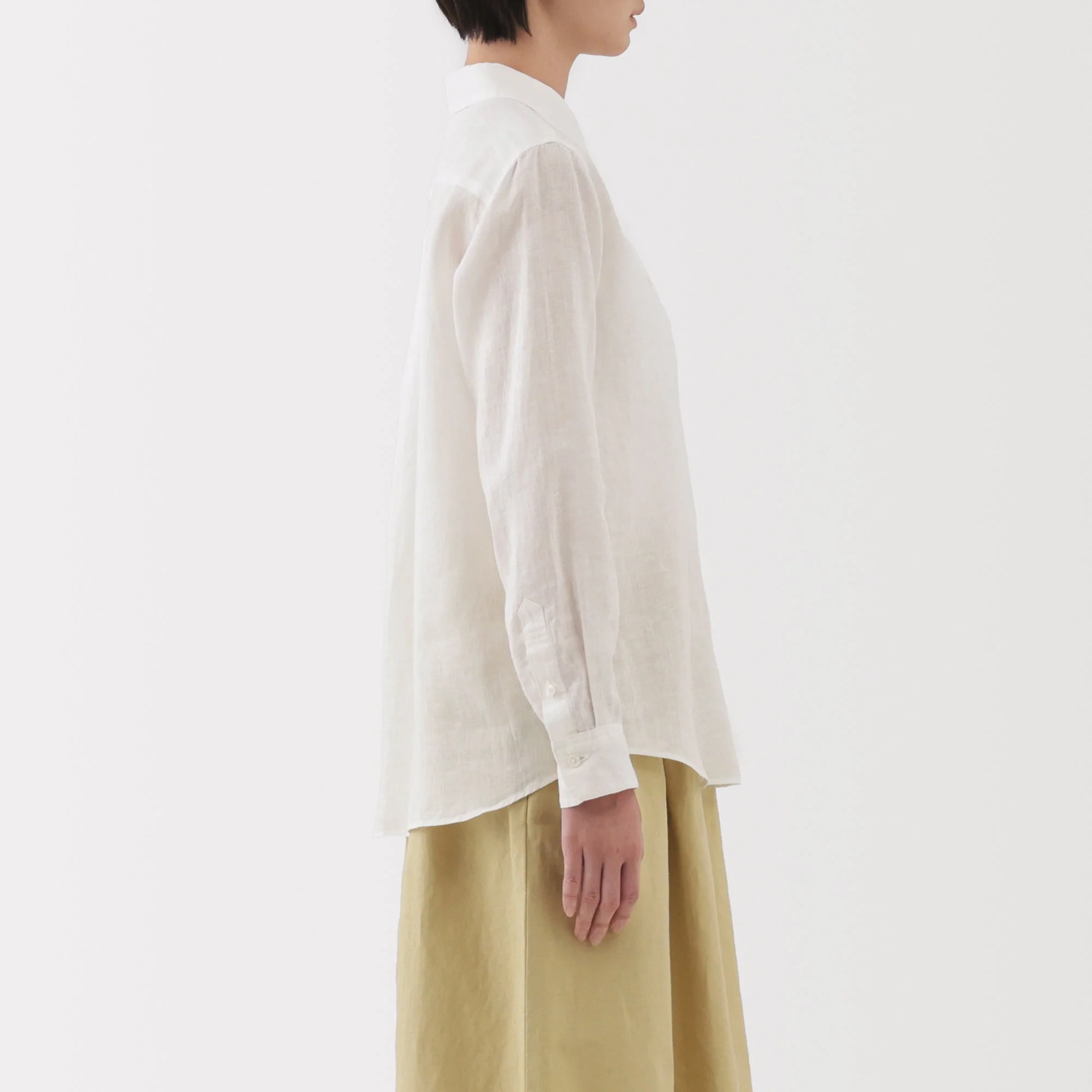 Women's Washed Linen Shirt - Image 5