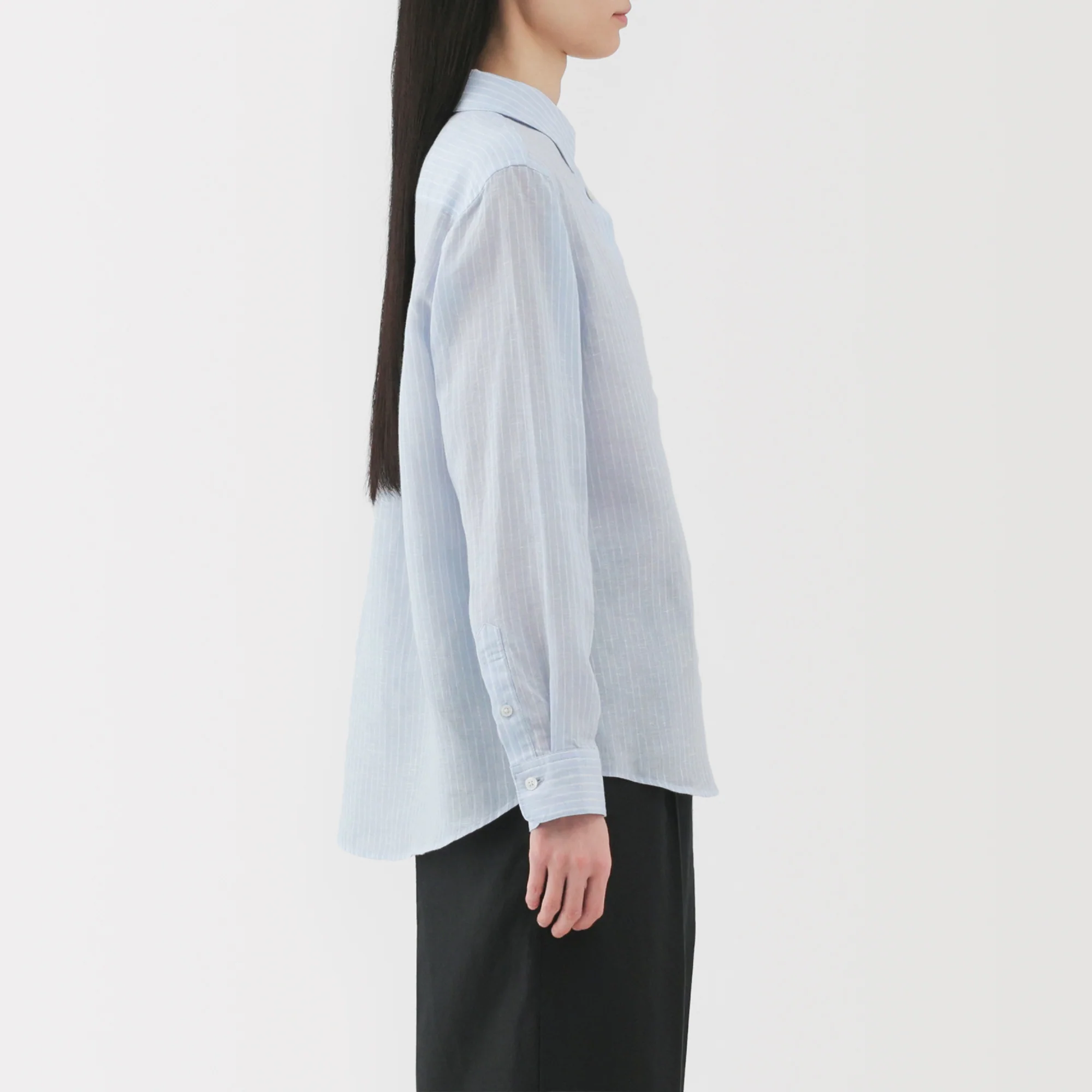 Women's Washed Linen Shirt - Image 59