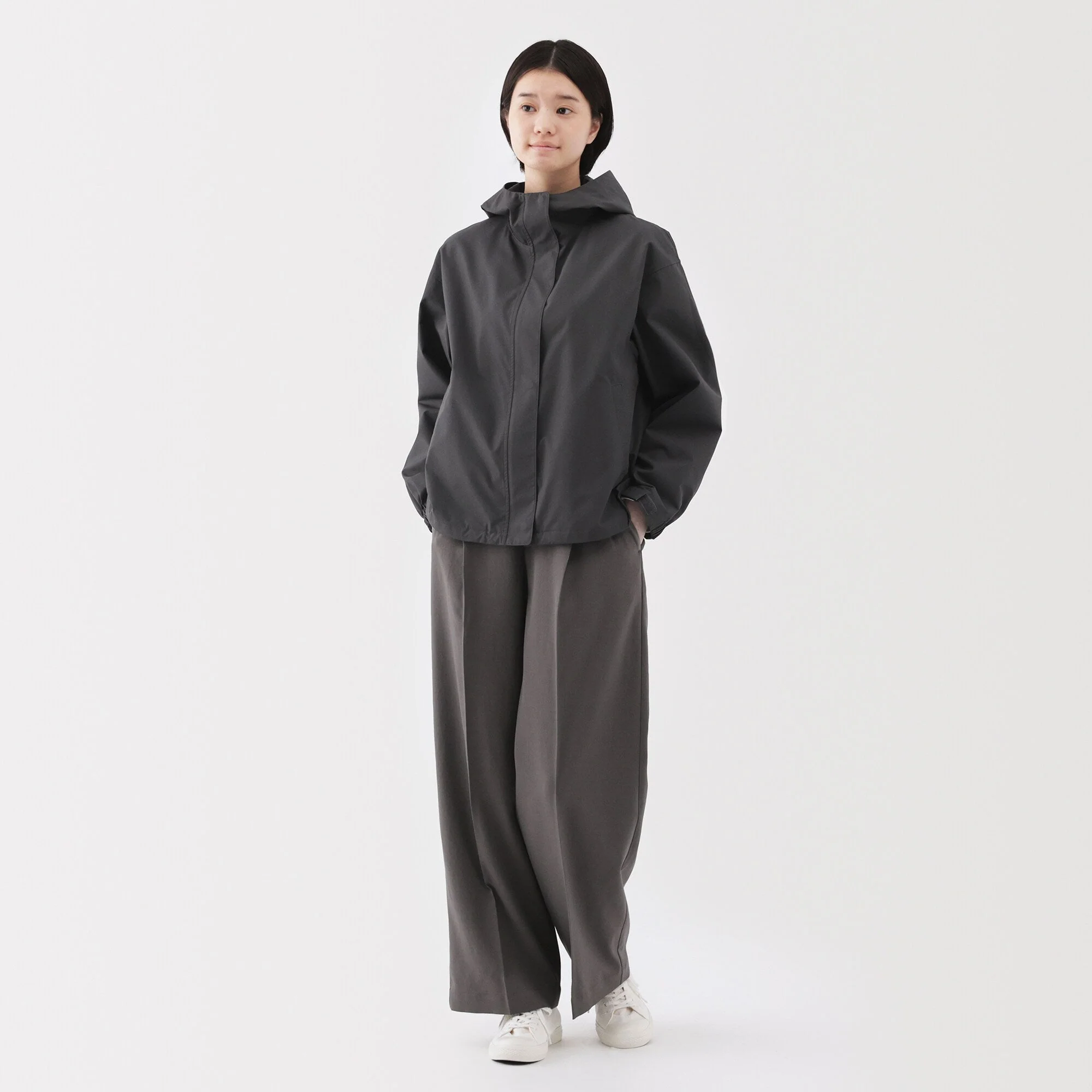 Women's Water Repellent Hooded Jacket - Image 4