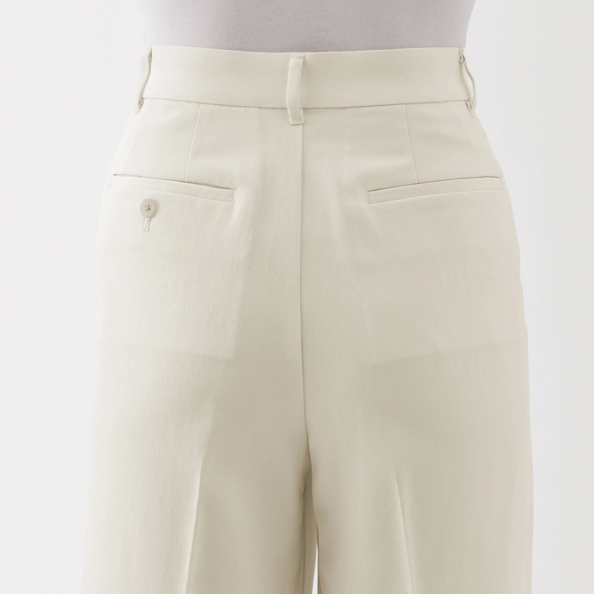 Women's Water Repellent Pleated Straight Pants - Image 18