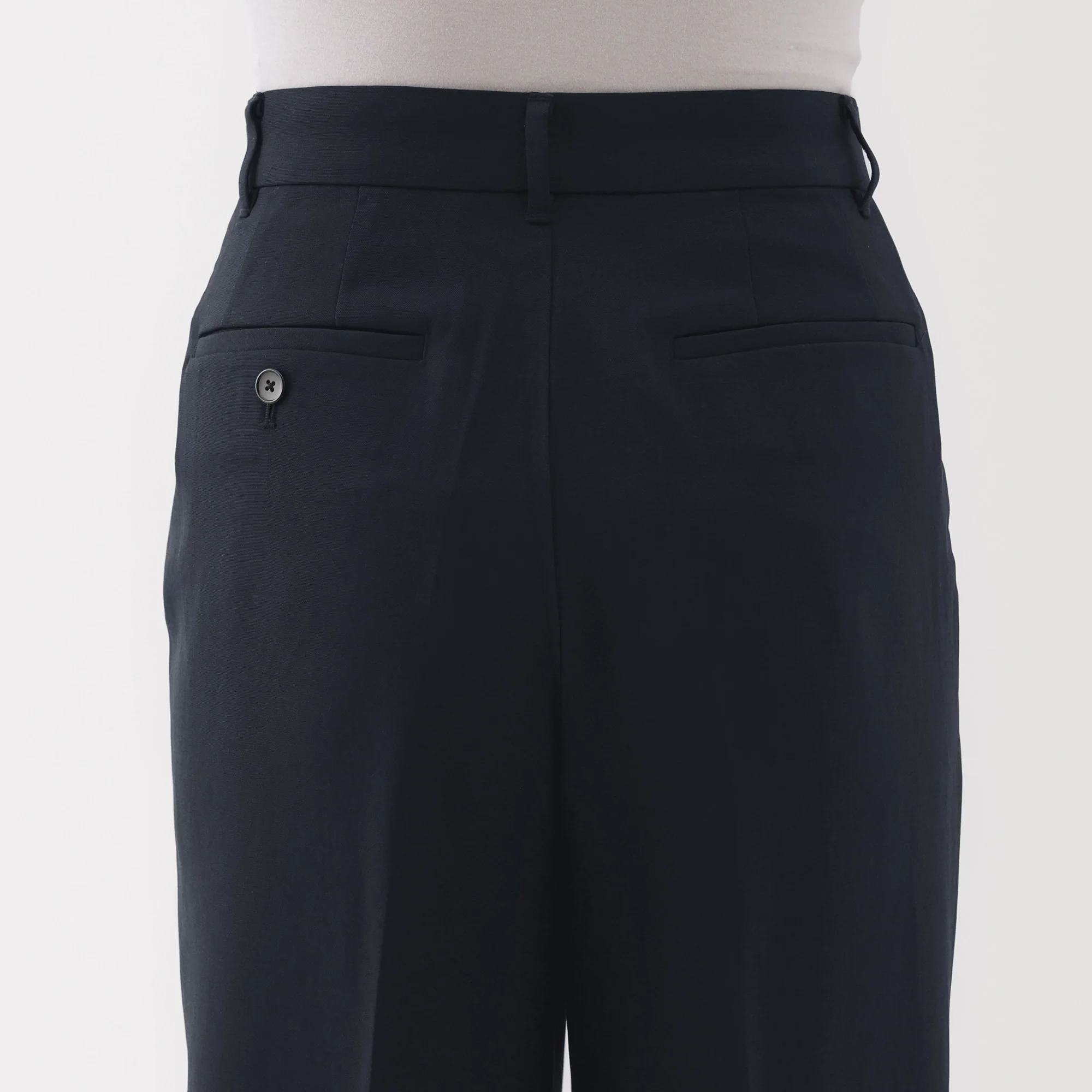 Women's Water Repellent Pleated Straight Pants - Image 38