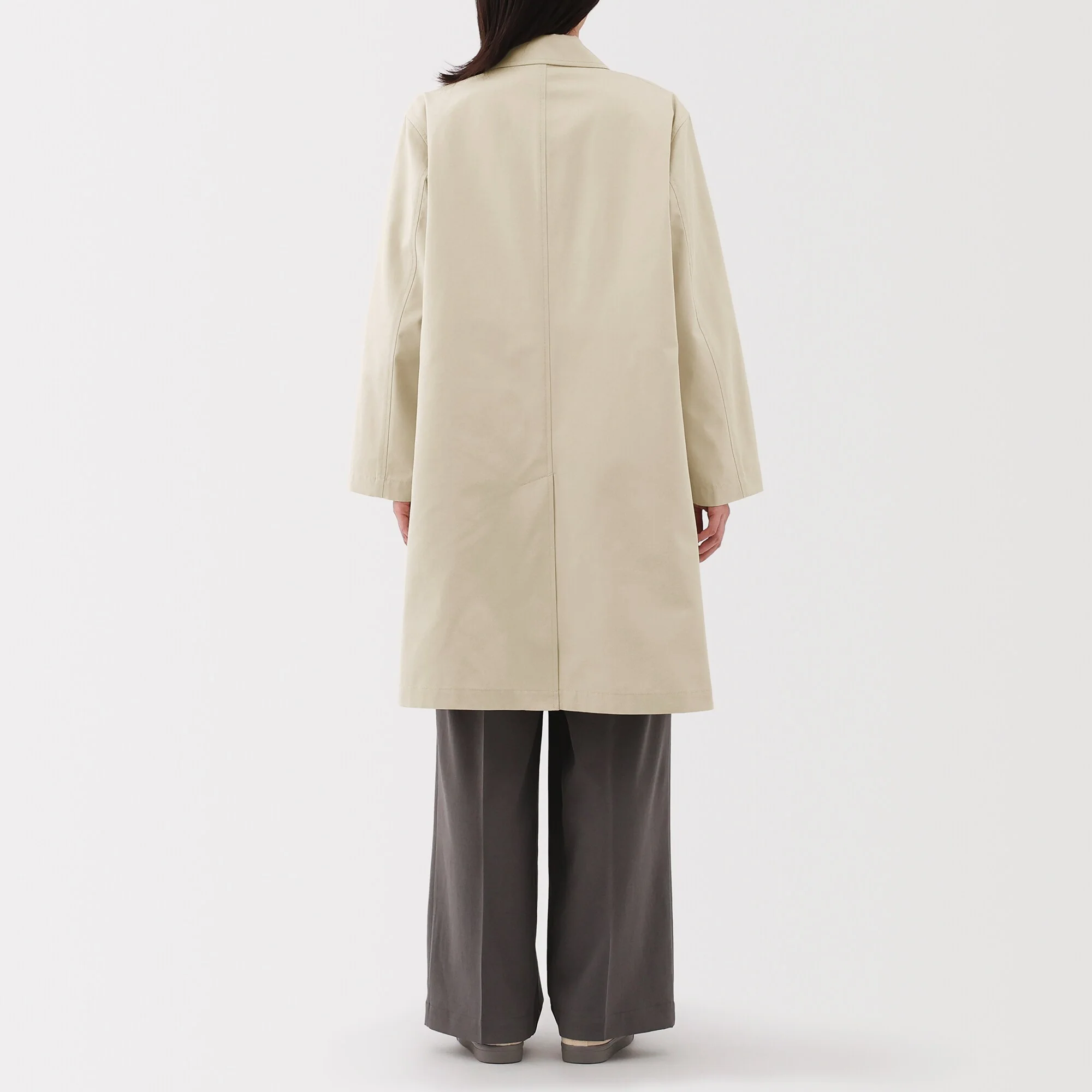 Women's Water Repellent Stand Fall Collar Coat - Image 16