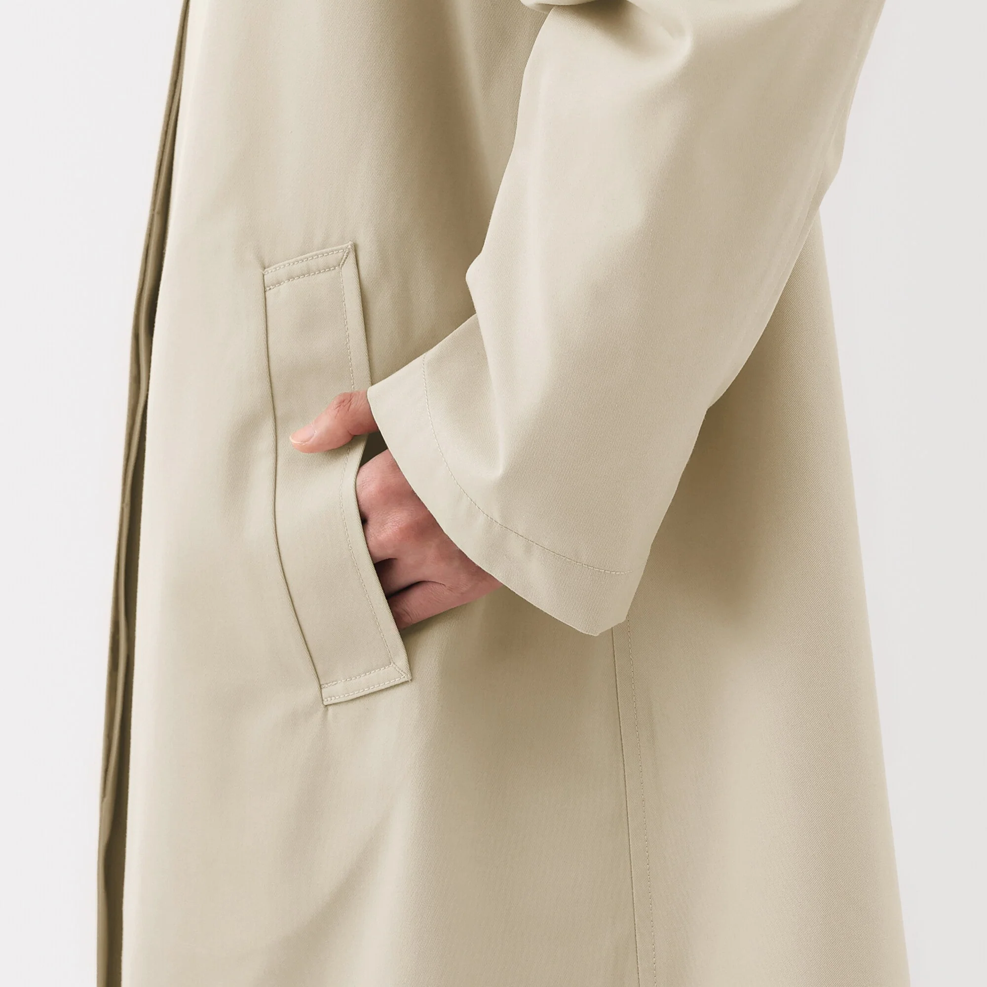 Women's Water Repellent Stand Fall Collar Coat - Image 18