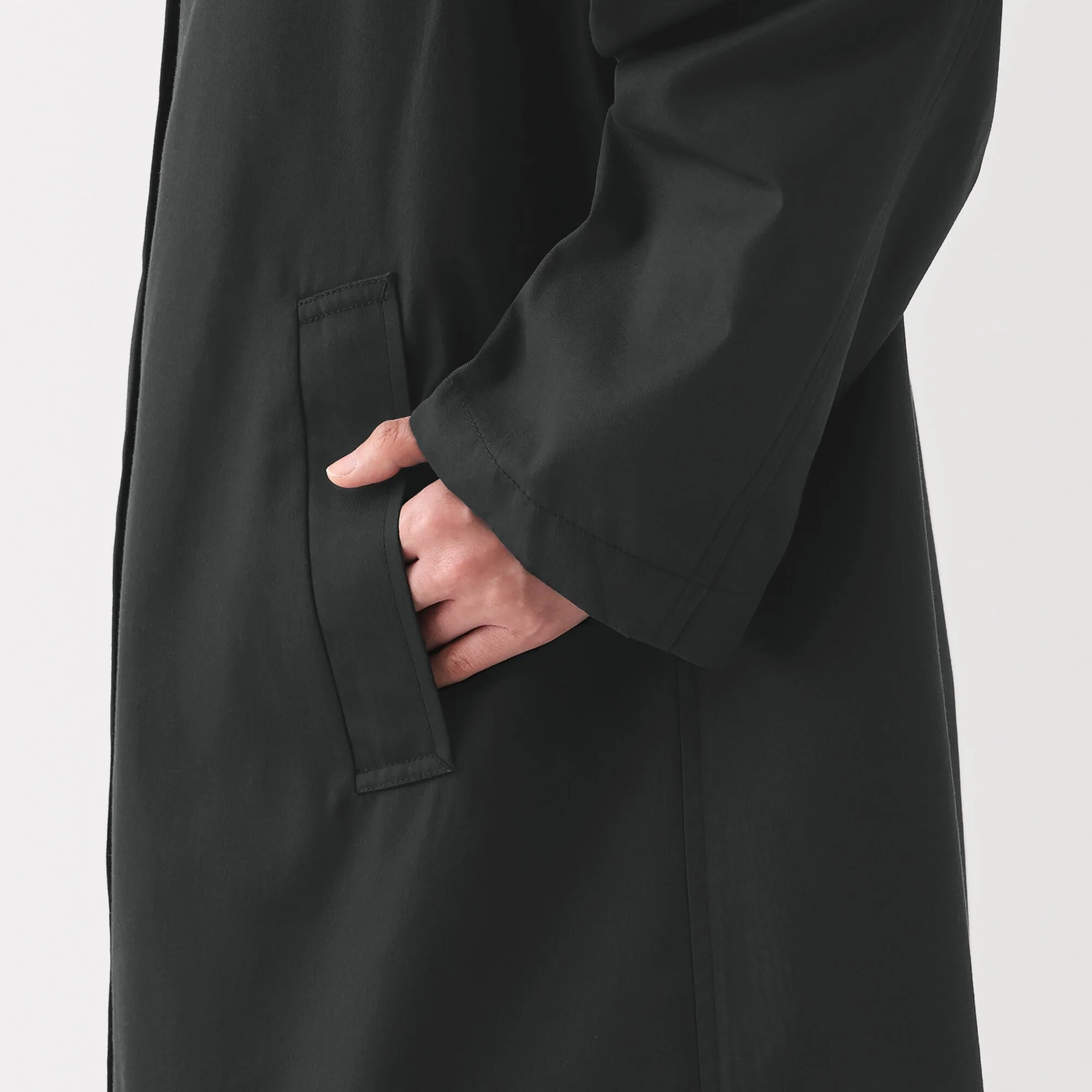 Women's Water Repellent Stand Fall Collar Coat - Image 8
