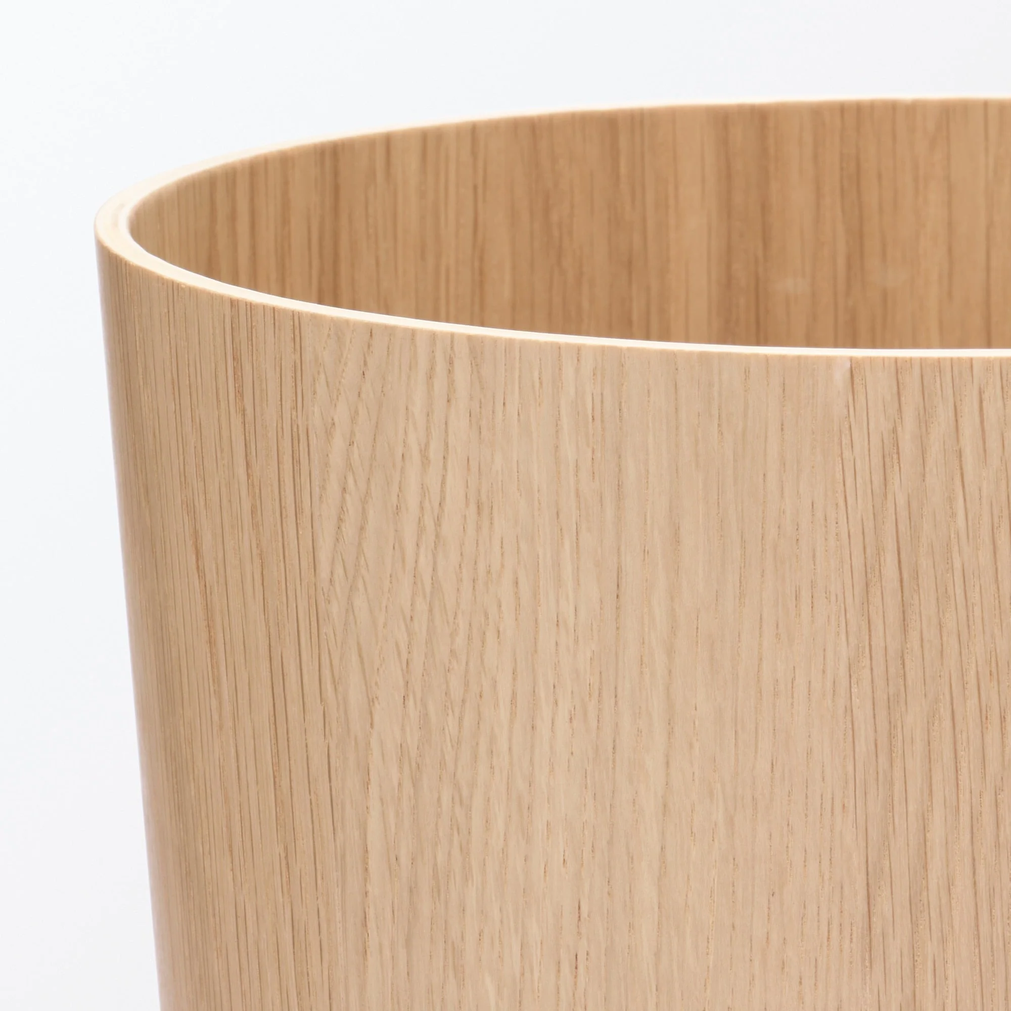 Wooden Dust Bin with Wire Frame (Round) - Image 3
