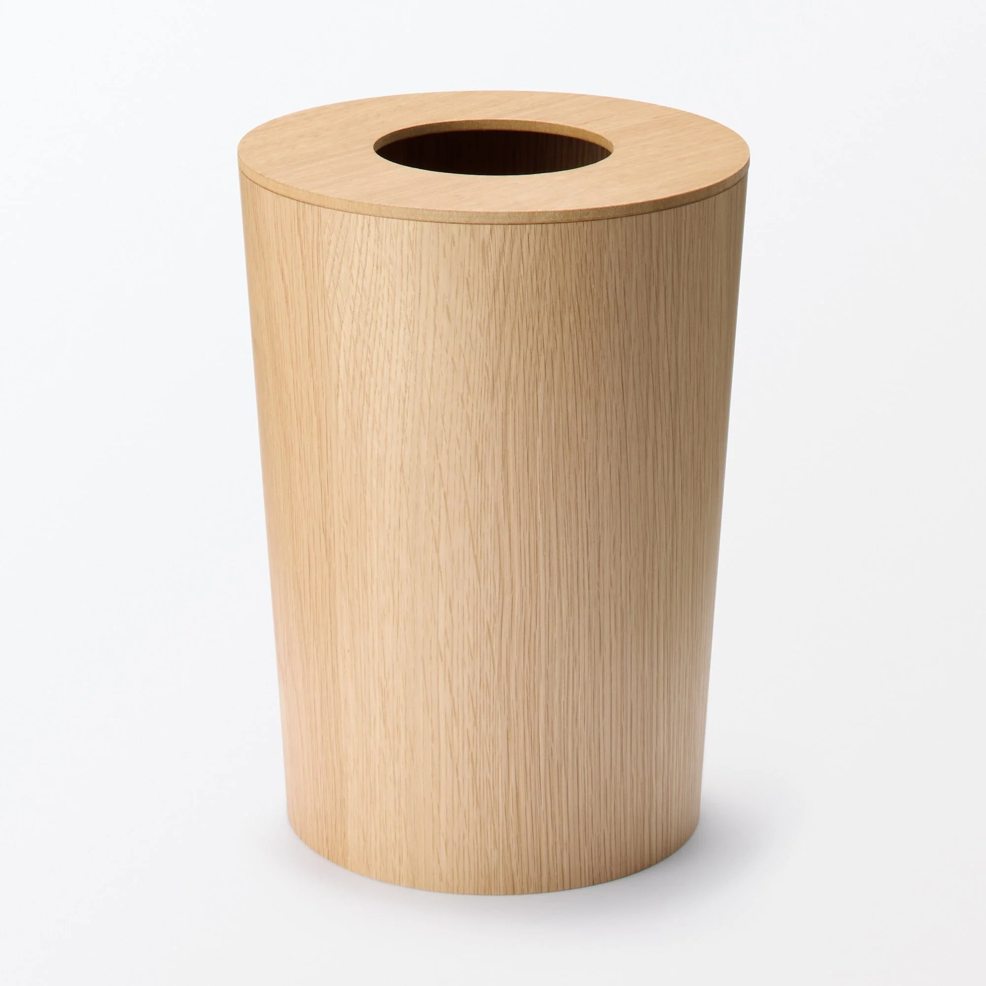 Wooden Dust Bin with Wire Frame (Round) - Image 5
