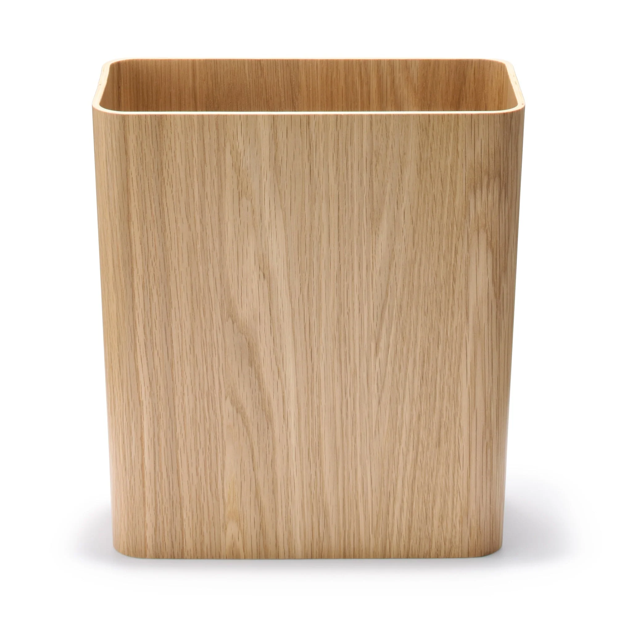 Wooden Dust Bin with Wire Frame (Square)
