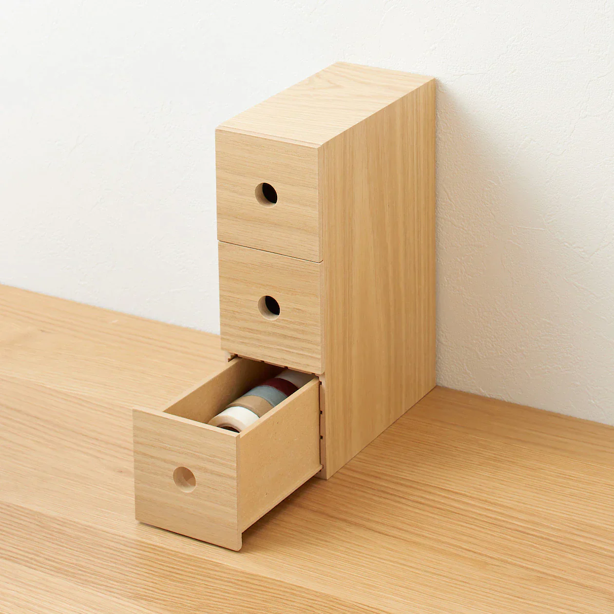 Wooden Storage 3 Drawers - Image 2